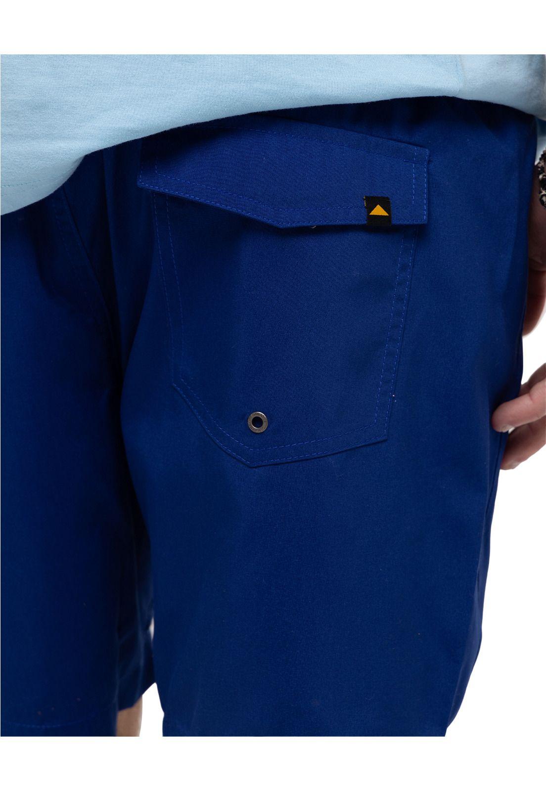 Traje De Bano Foundation Swim Trun Azul Hombre-6