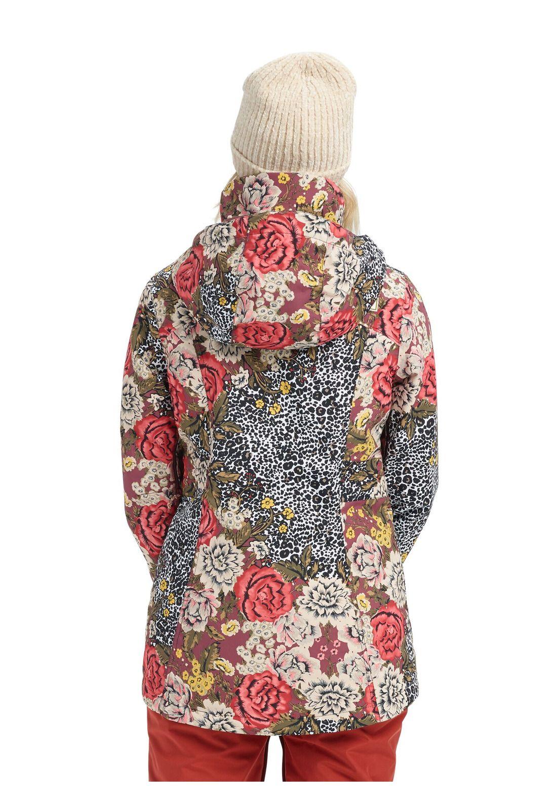 Parka Jet Set Jacket Floral Multicolor Burton-1