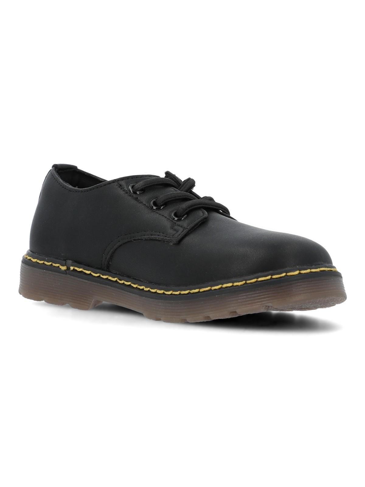 Zapato Escolar Cuero Niña Ninna Negro-1