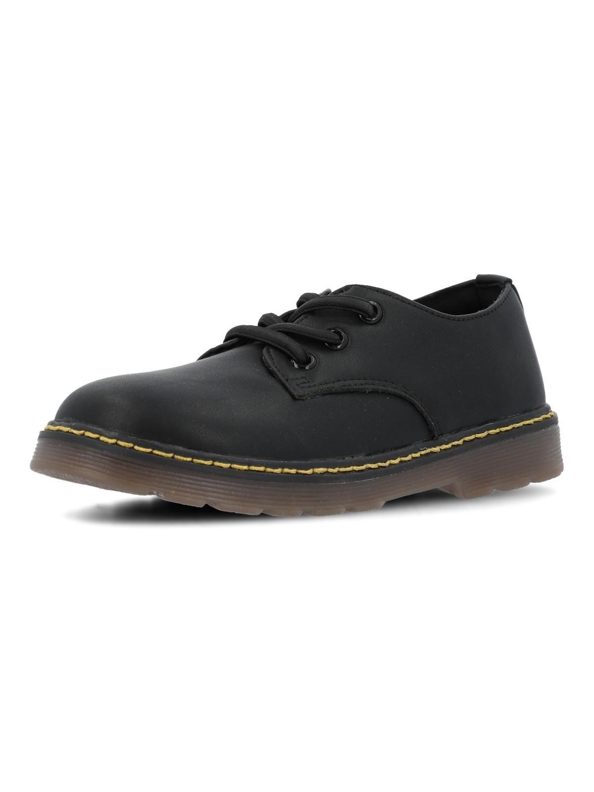 Zapato Escolar Cuero Niña Ninna Negro-4