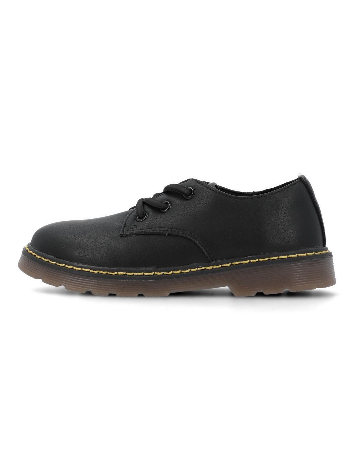 Zapato Escolar Cuero Niña Ninna Negro-5