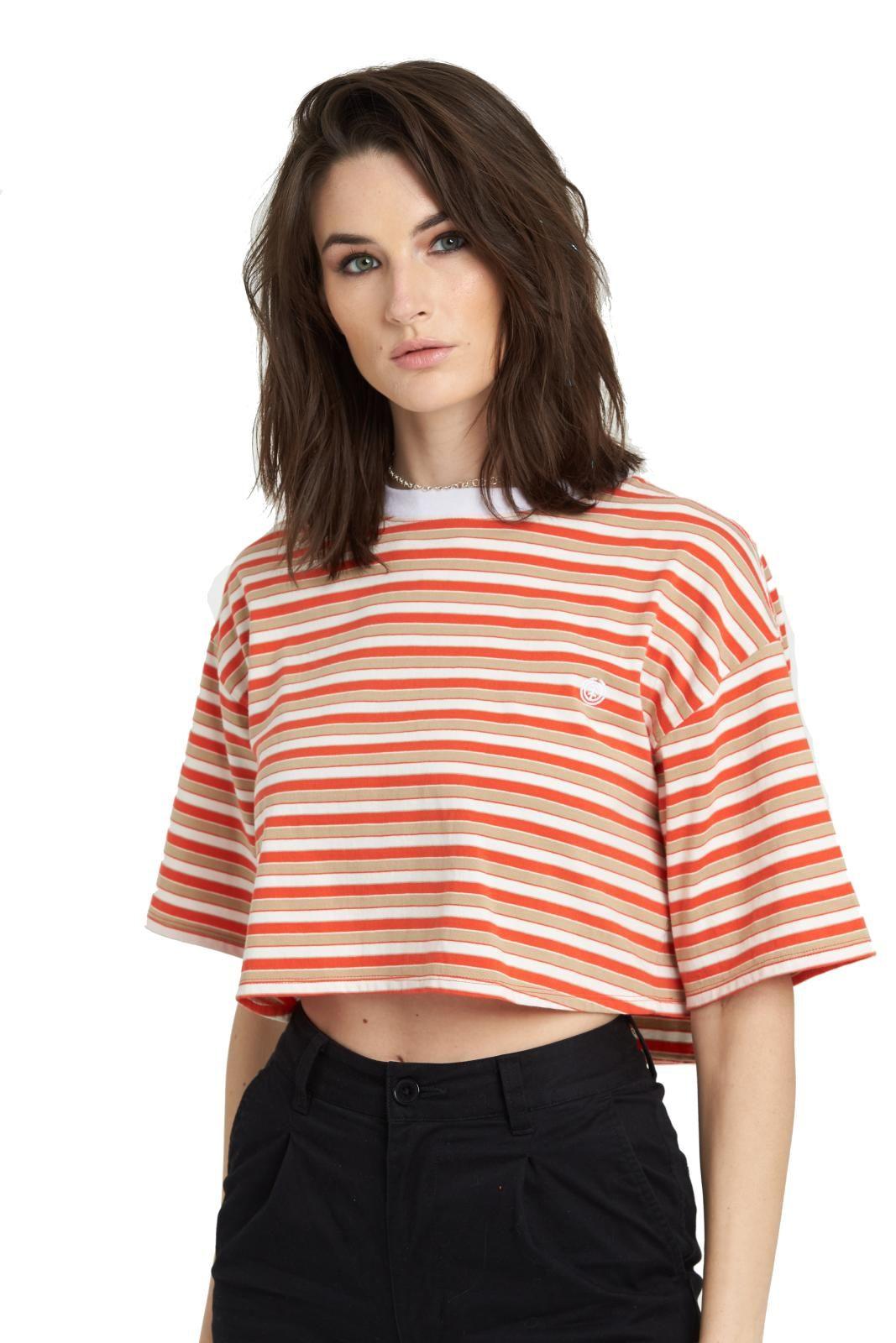 Polera M/C Mujer Take It Easy Rojo Element-0