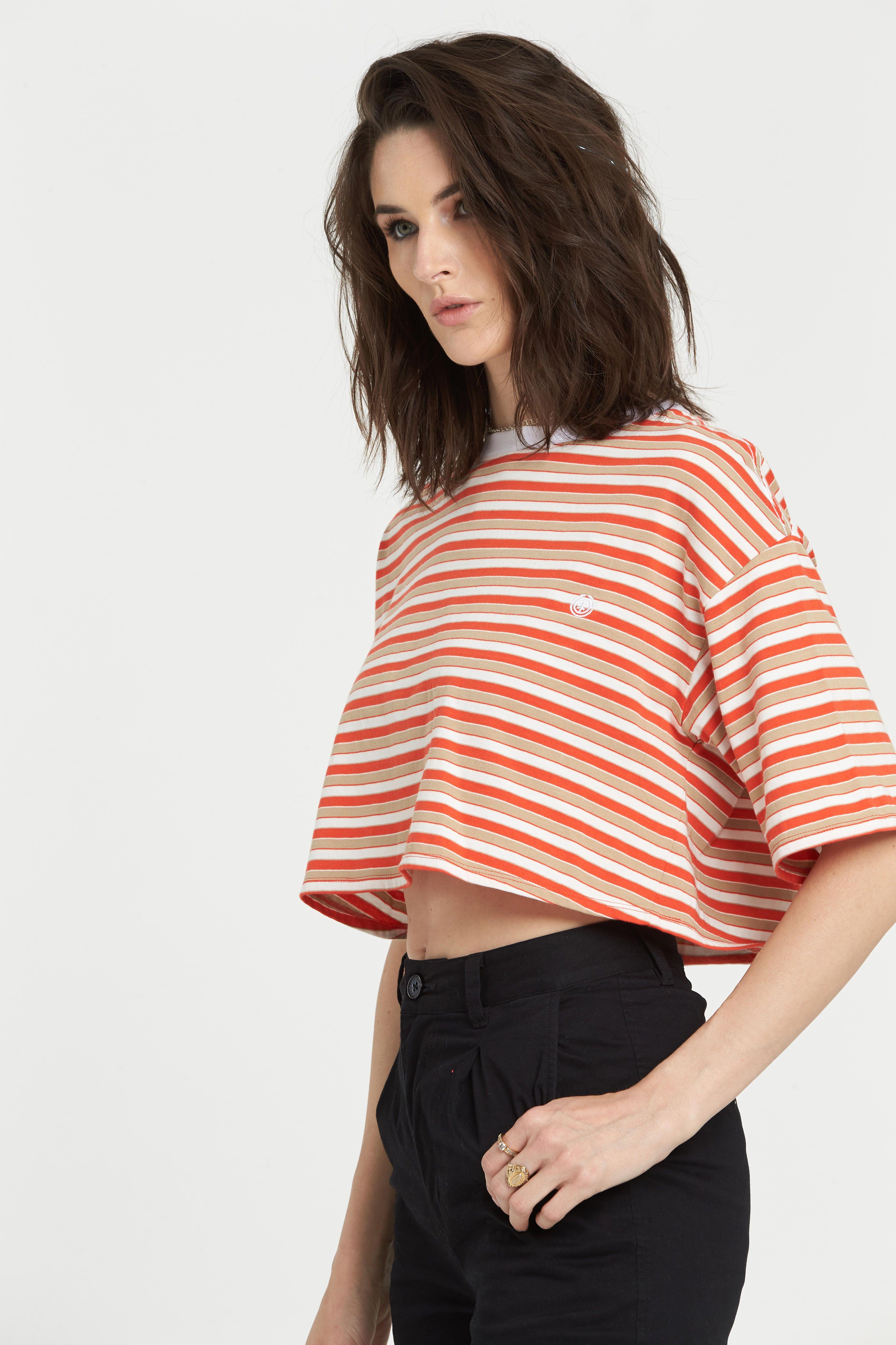 Polera M/C Mujer Take It Easy Rojo Element-2