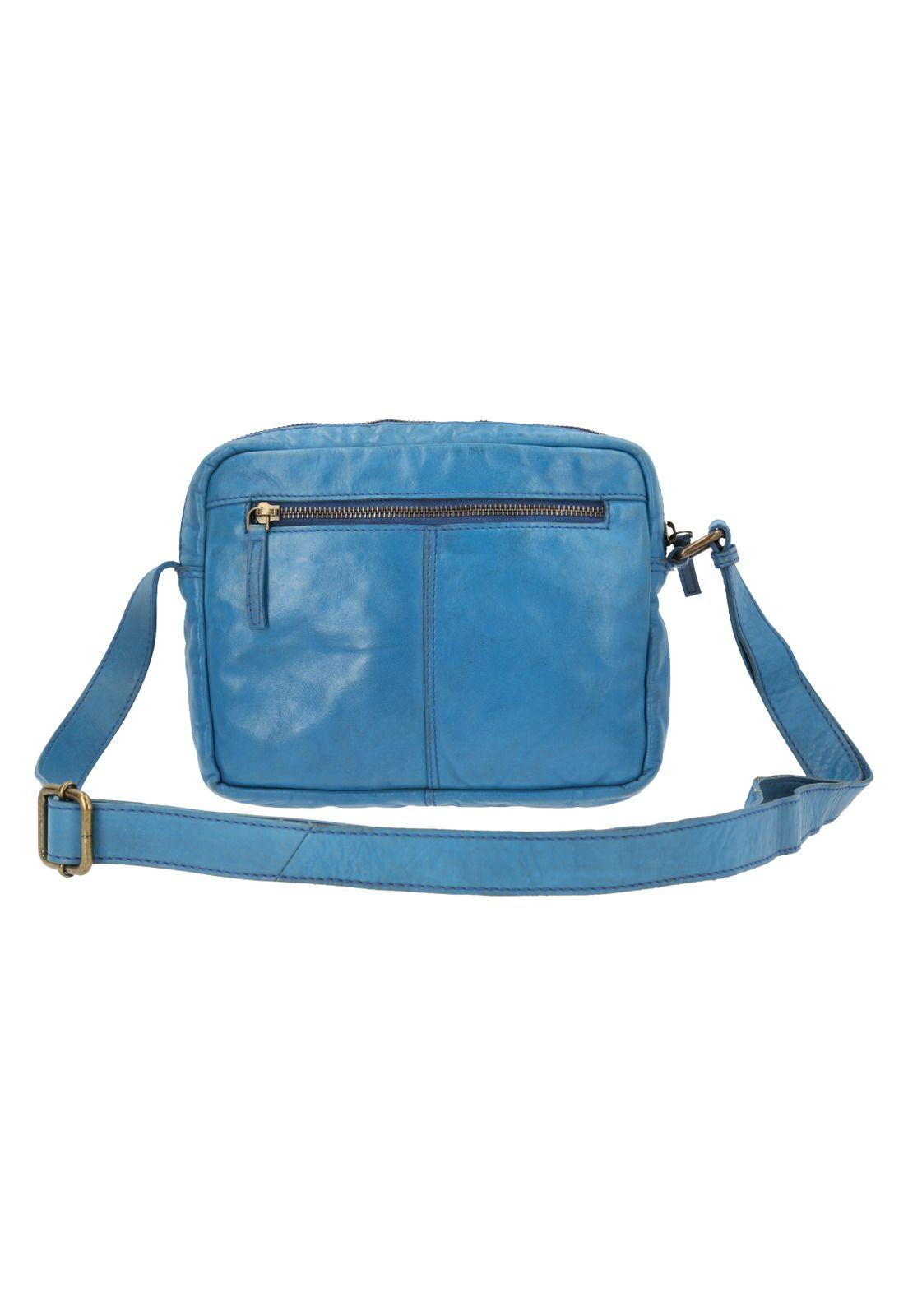 Cartera Cuero Azul Ws RustiCross Mujer-2