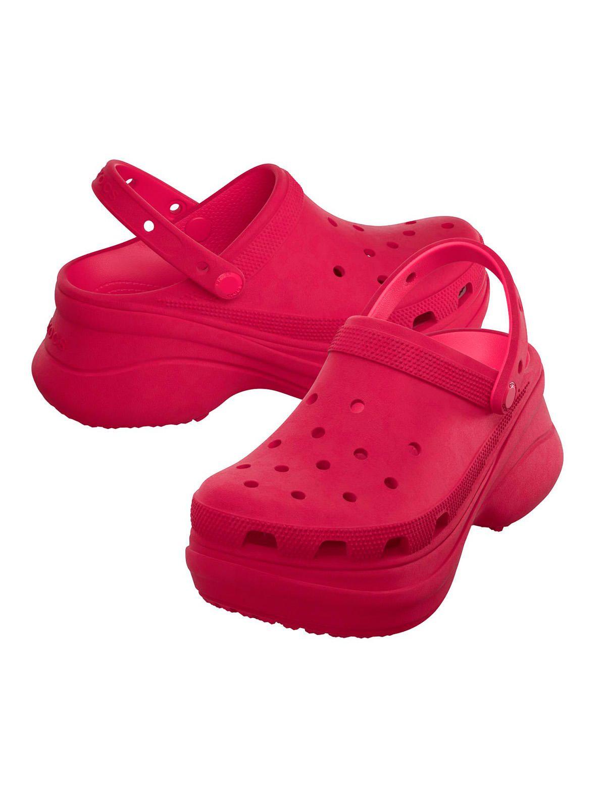 Zueco Plataforma Mujer Bae Clog Velvet-1