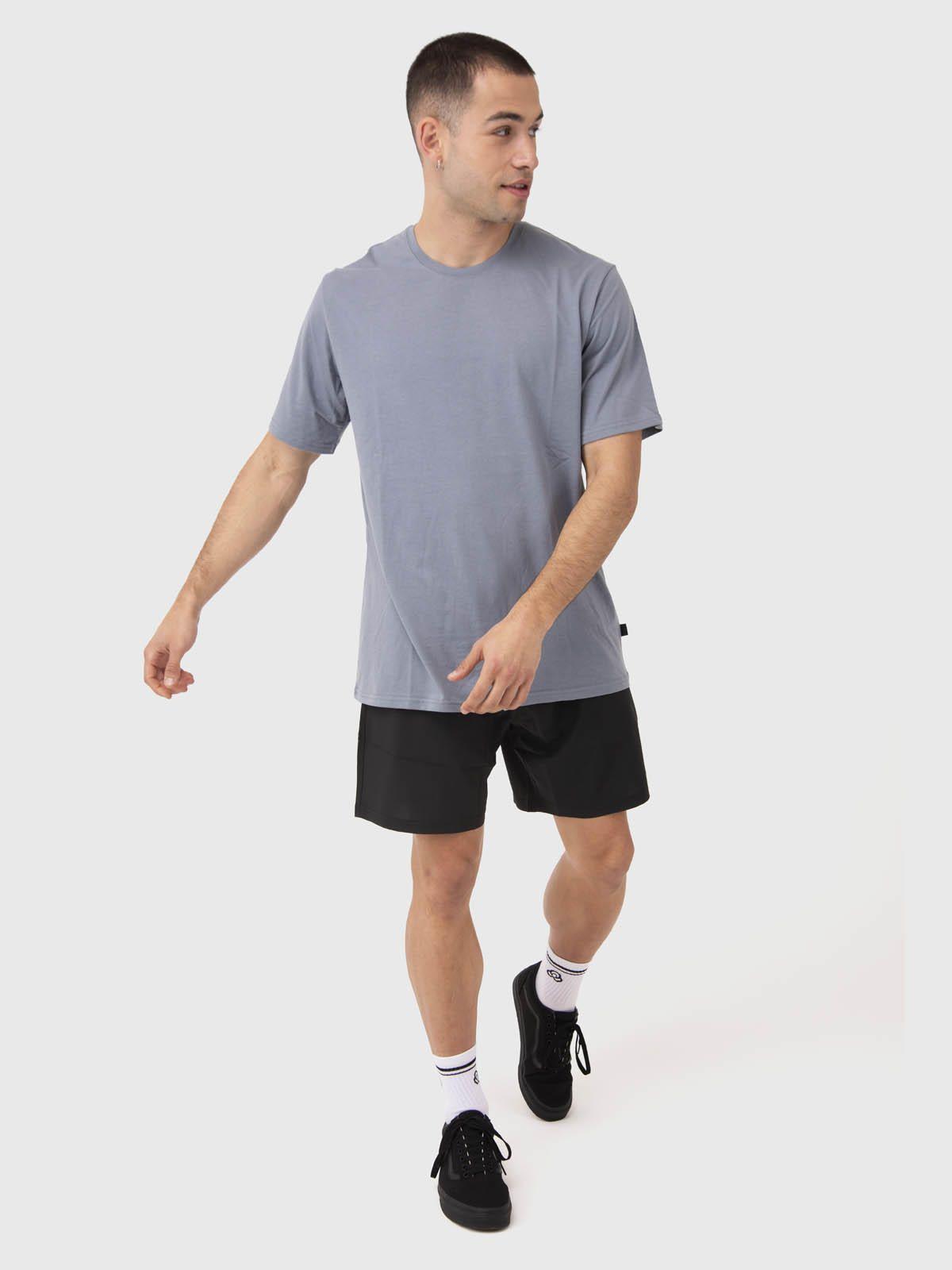 Polera Hombre Printed T-Shirt Gris-3