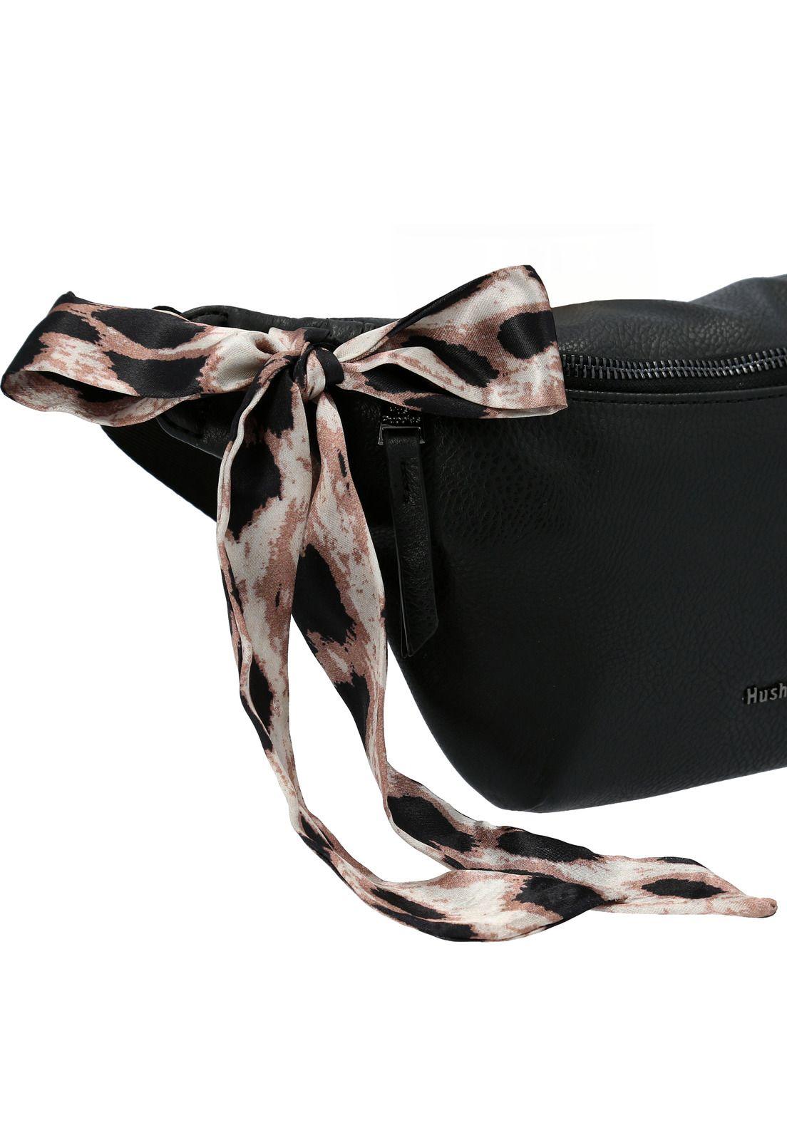 Banano Mujer Tweed Waist Negro-3
