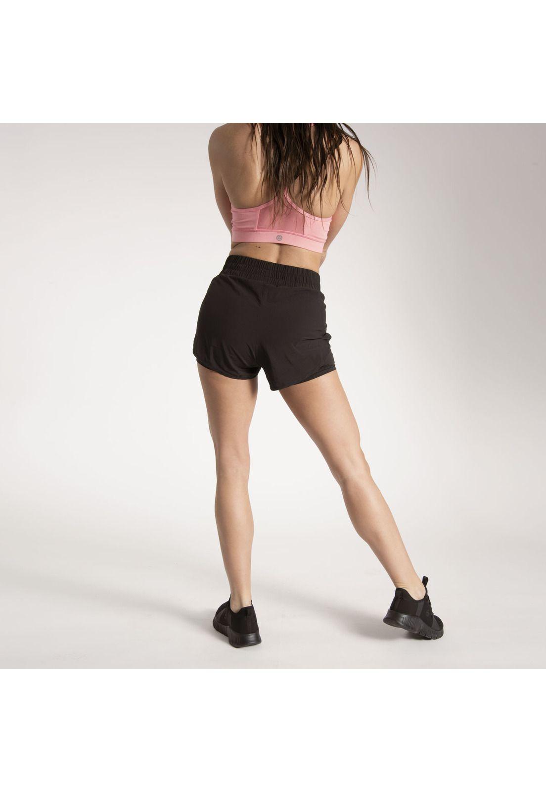 Short Mujer Short W/Inn Leg Ws003 Negro-2