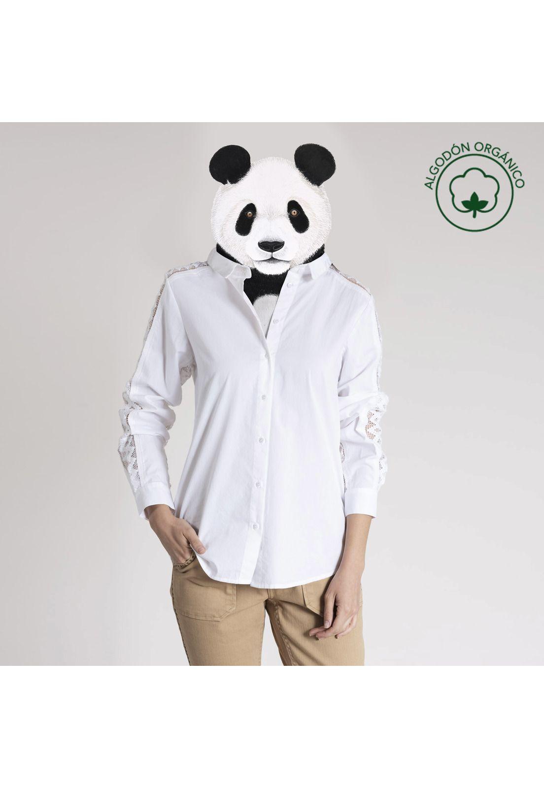 Blusa Mujer Clara Algodón Orgánico Blanco-0