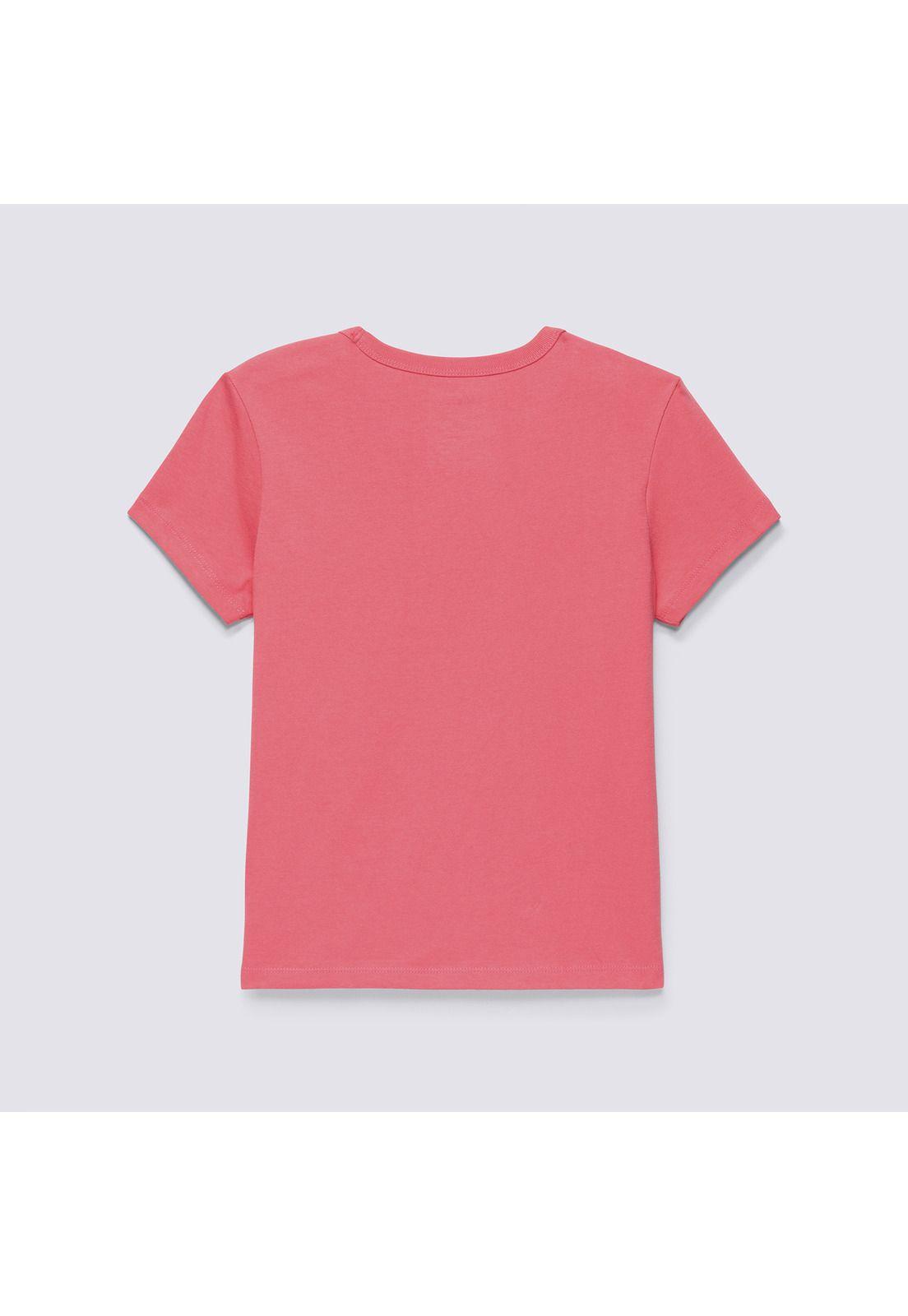 Polera Manga Corta Love Is Kind Mini Rosa Mujer-5
