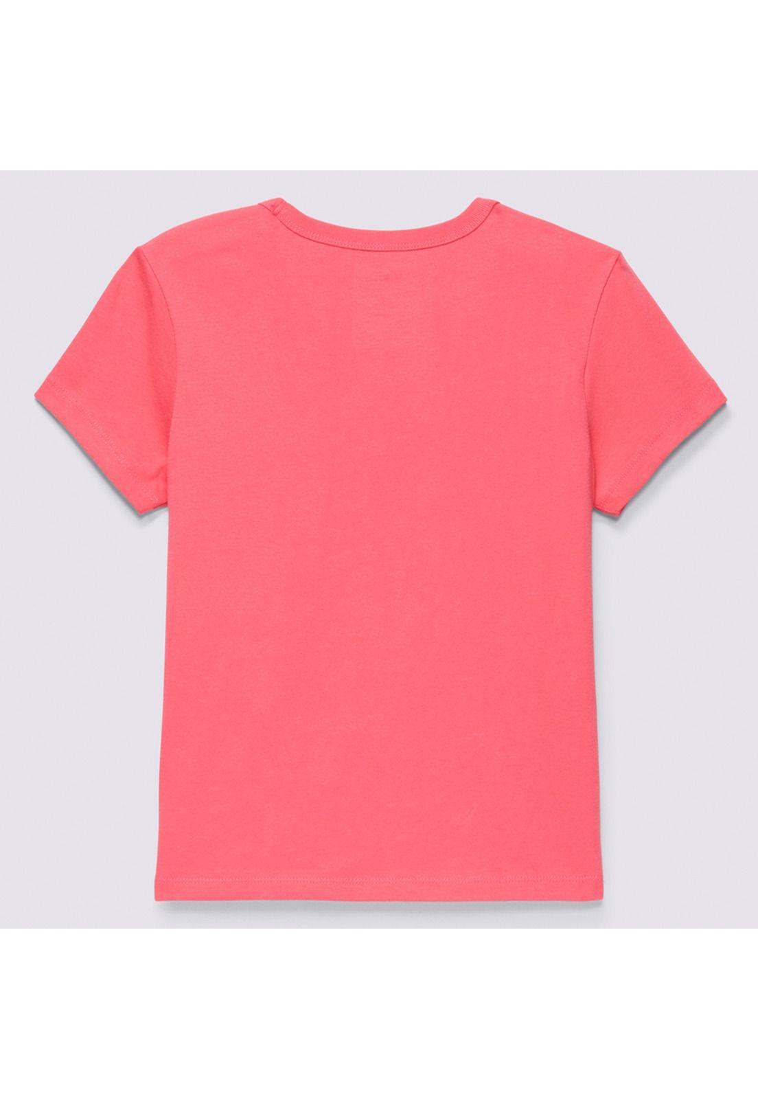 Polera Manga Corta Love Is Kind Mini Rosa Mujer-6