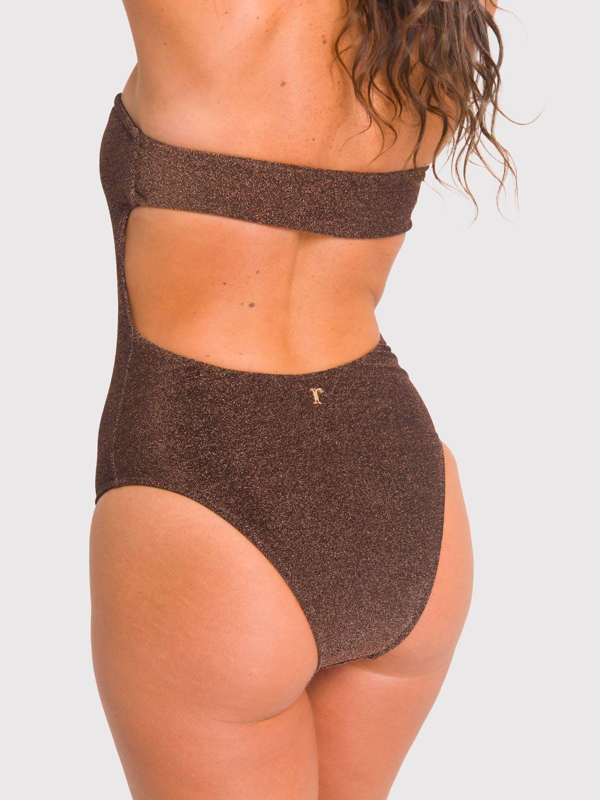 Traje de Baño Mujer Kai Café Radical-4