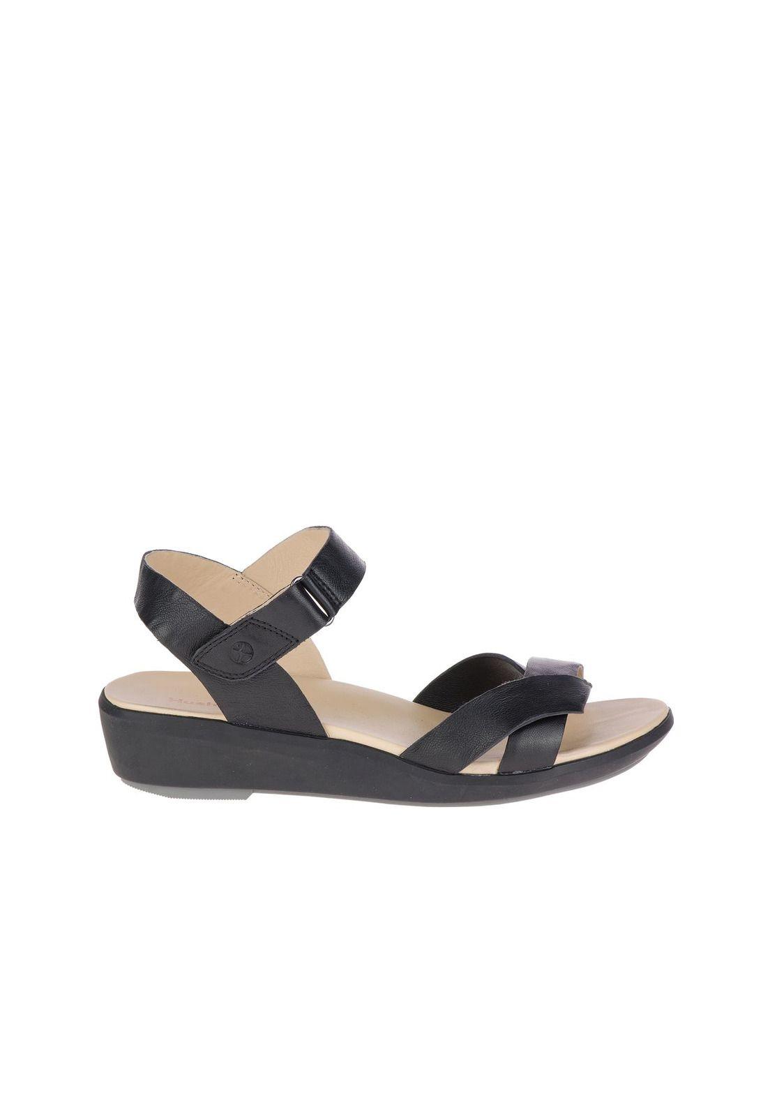 Sandalia Cuero Lyricale Qtr Strap Negro-2