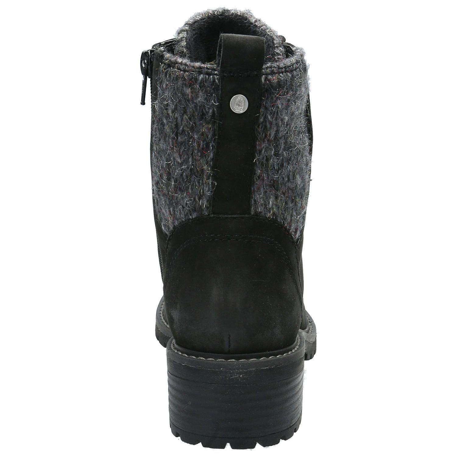 Botin Cuero Mujer Cai Negro-6