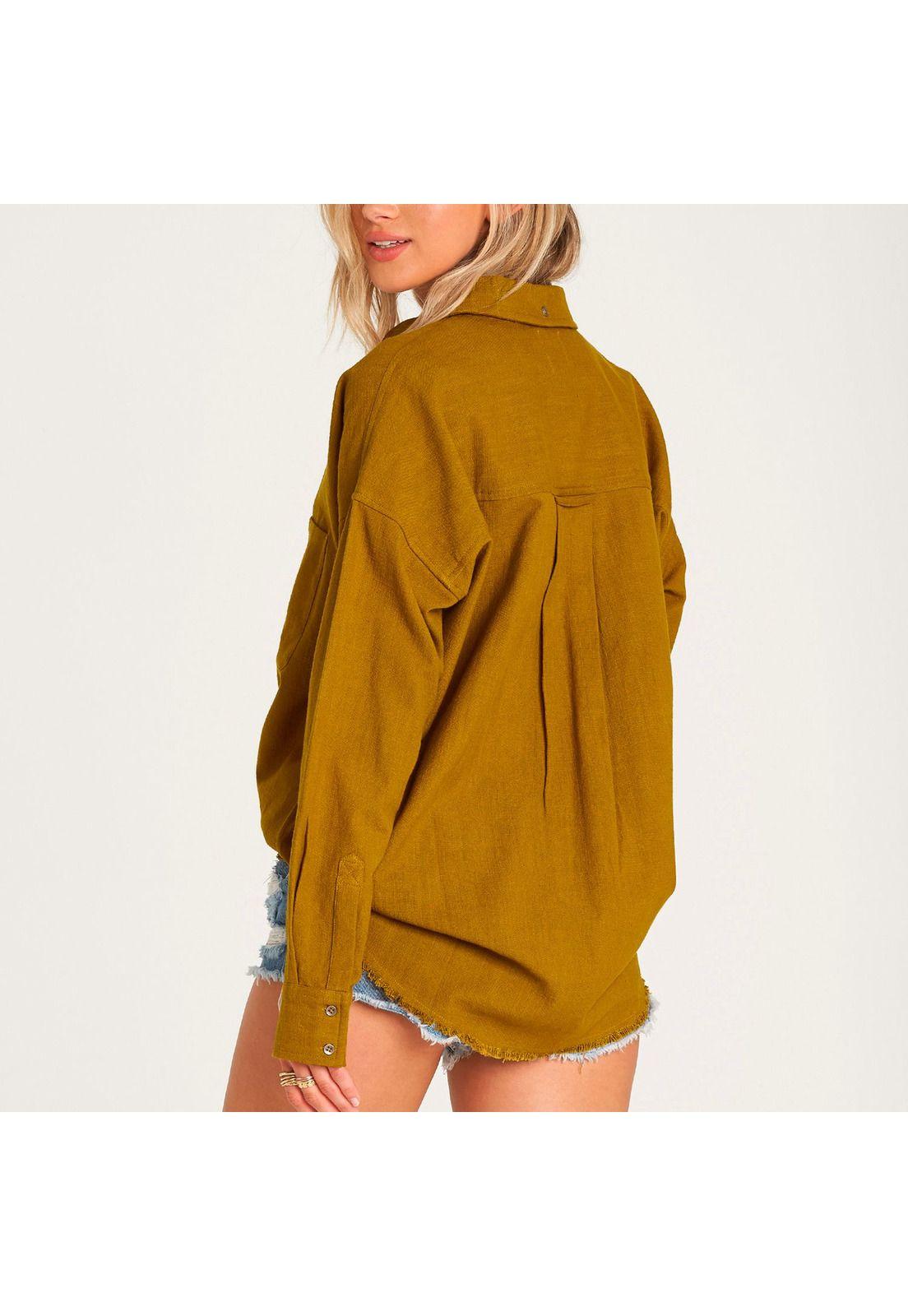 Blusa Mujer Feeling Salty Camel-1