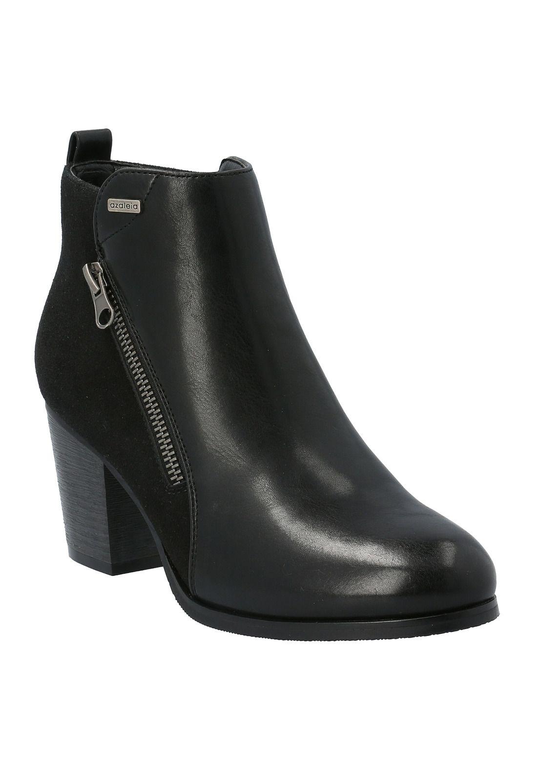 Botin Mujer Richie Negro-0