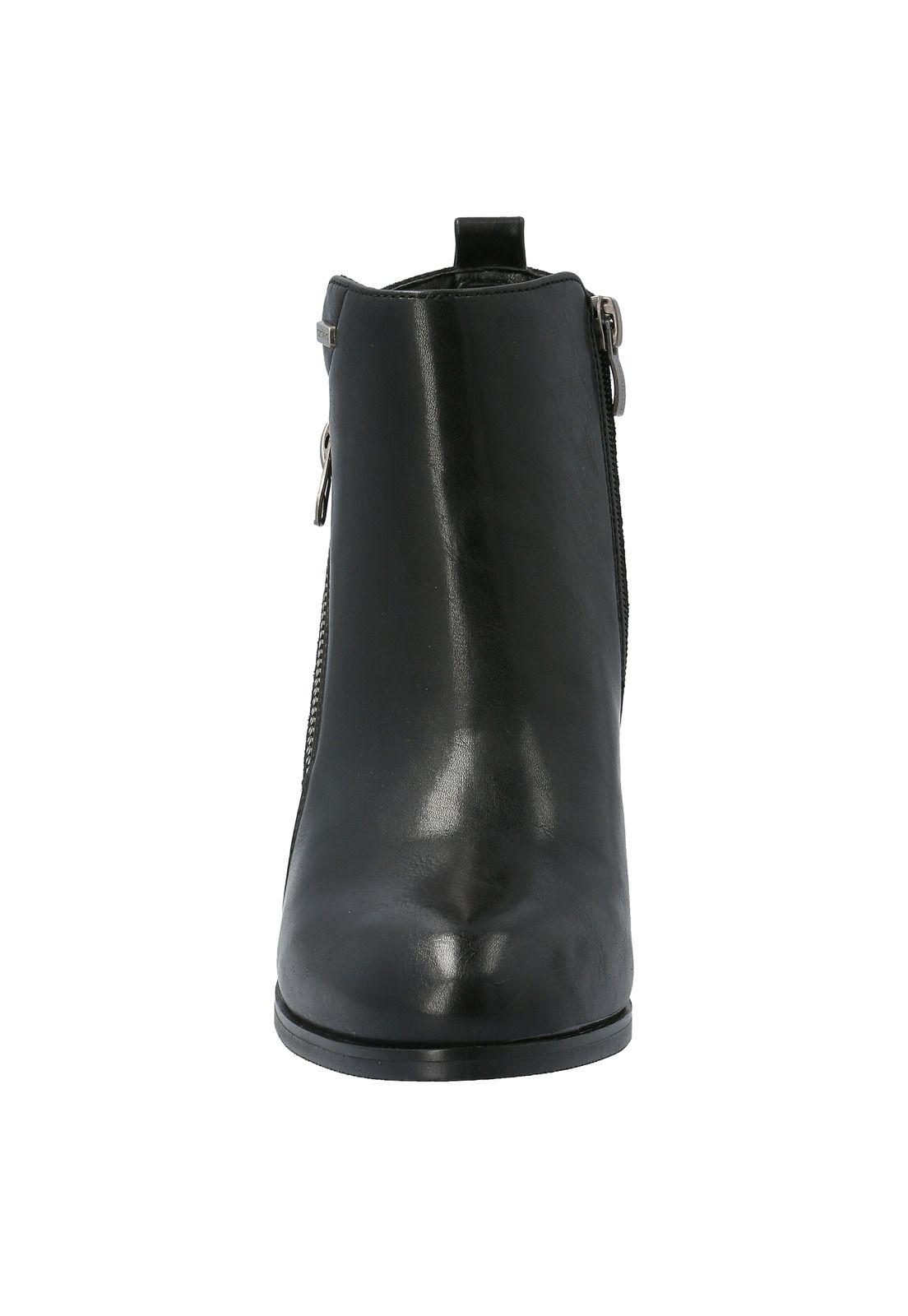 Botin Mujer Richie Negro-2