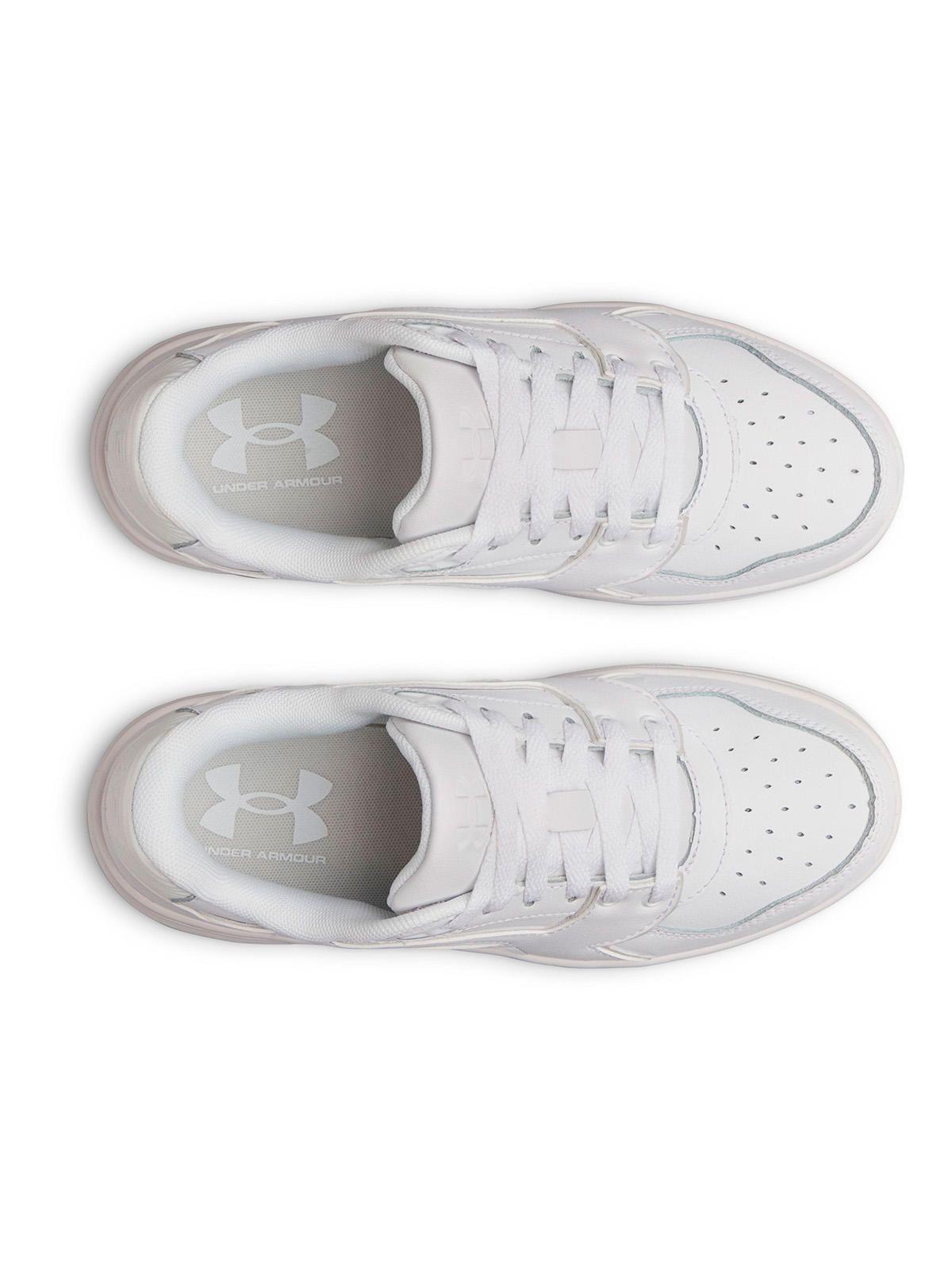 Zapatilla UA Flex blanco para mujer-4