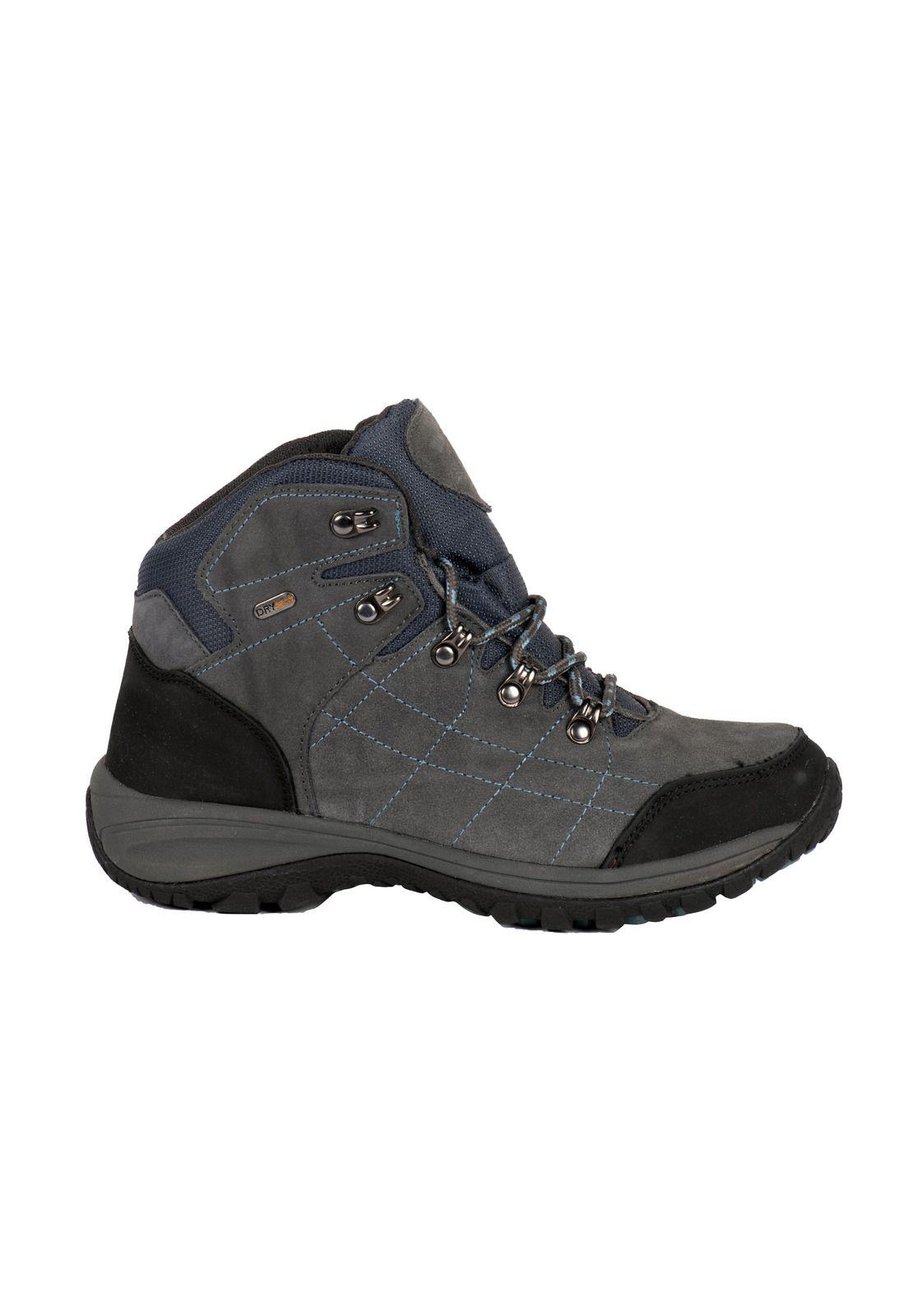 Zapatilla Gamuza Annapurna Gris Mujer Rockford-2