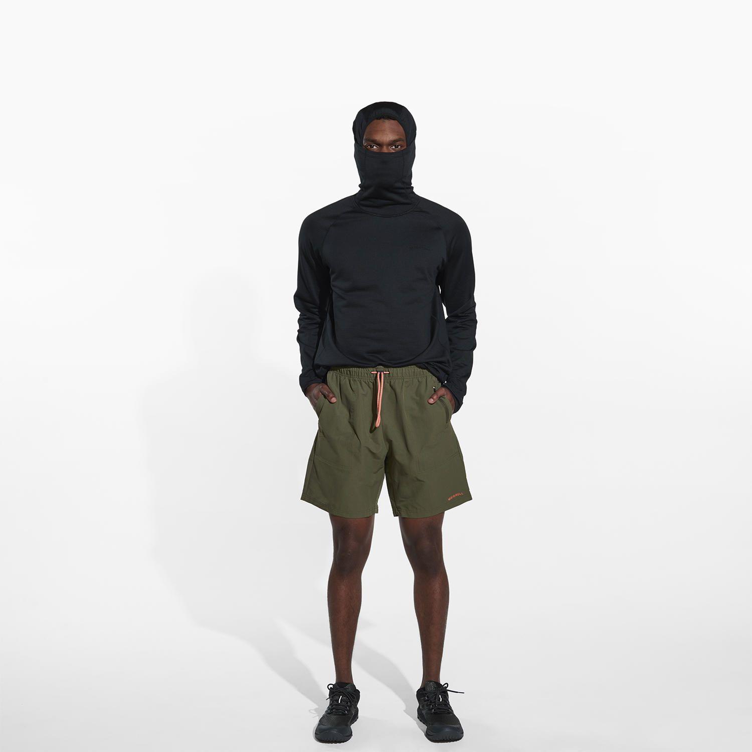 Polerón Hombre Geotex Balaclava Negro-2