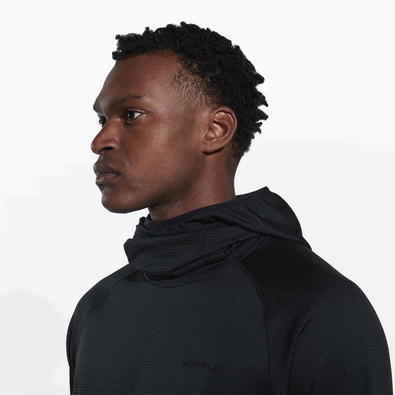 Polerón Hombre Geotex Balaclava Negro-4