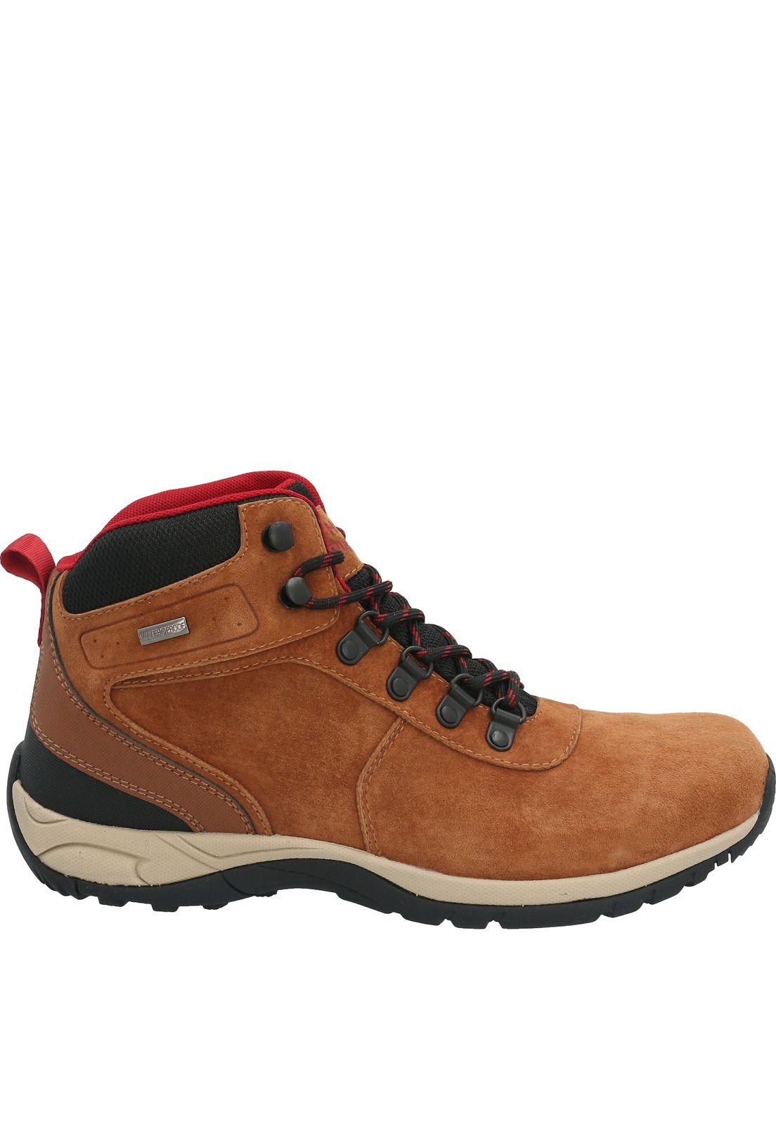 Botin Cuero Hombre Donal Café-1