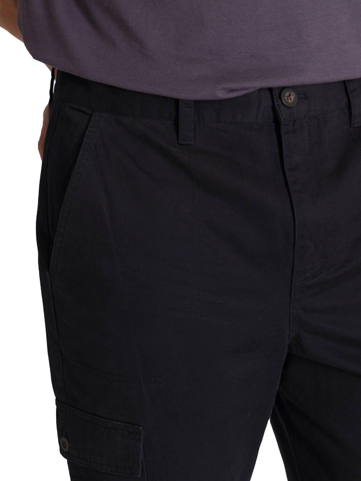Pantalón Hombre Cargo Straight Negro-4