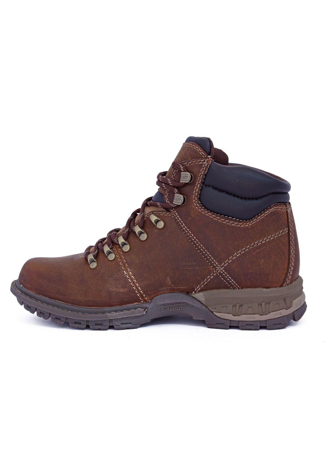Botin Hombre Casual Praxis Café-1