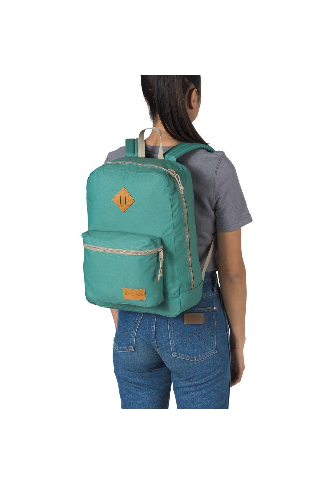 Mochila Super Lite Classic Teal W/Oyster Jansport-1