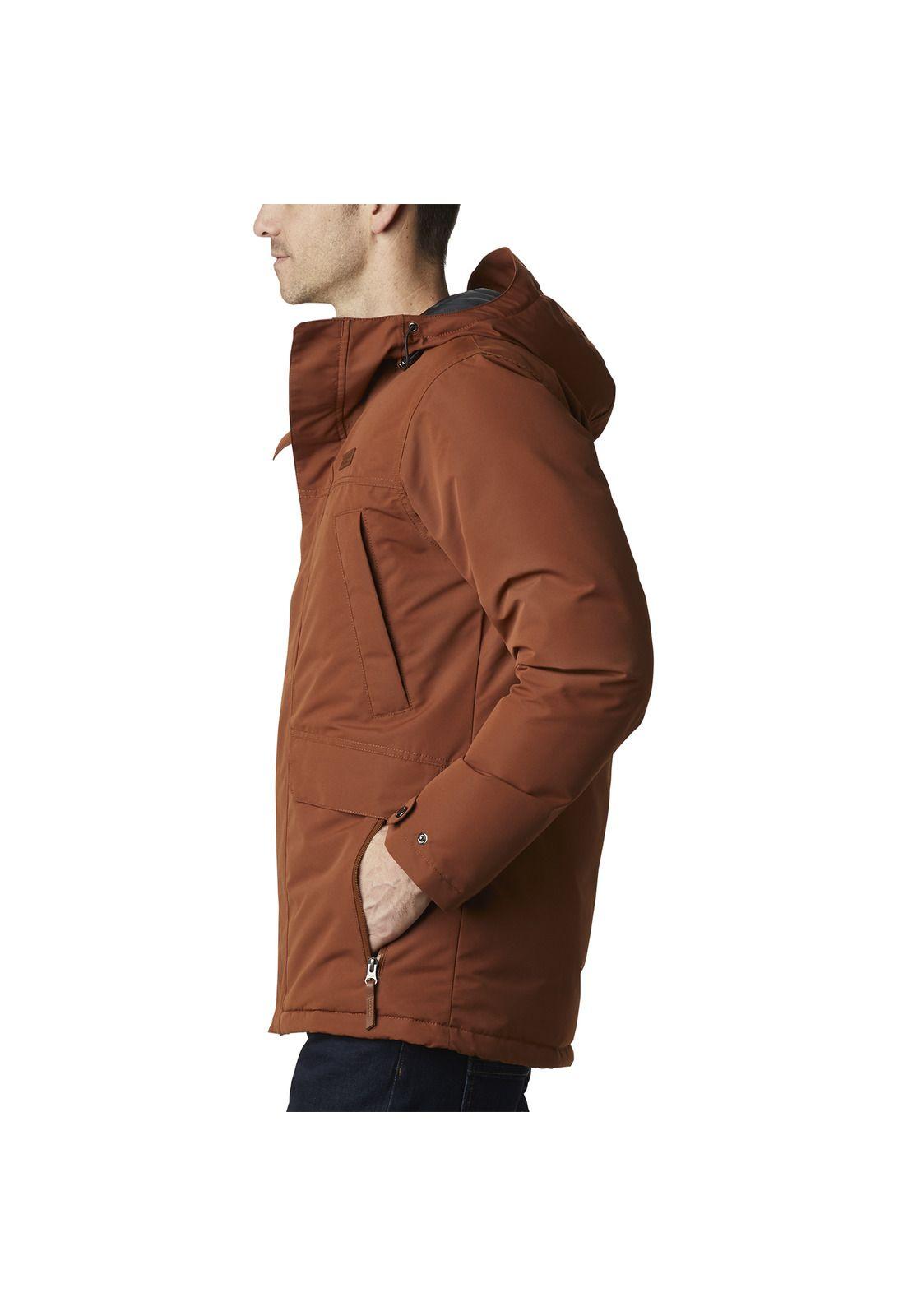 Parka Hombre South Canyon Down Polyester Café-1