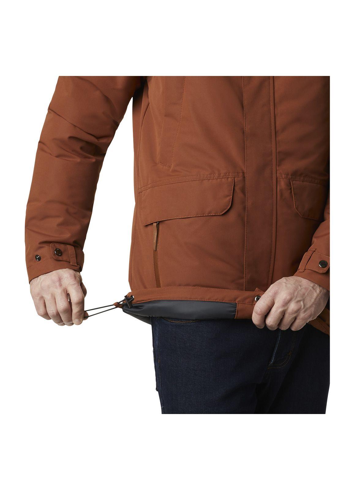 Parka Hombre South Canyon Down Polyester Café-3