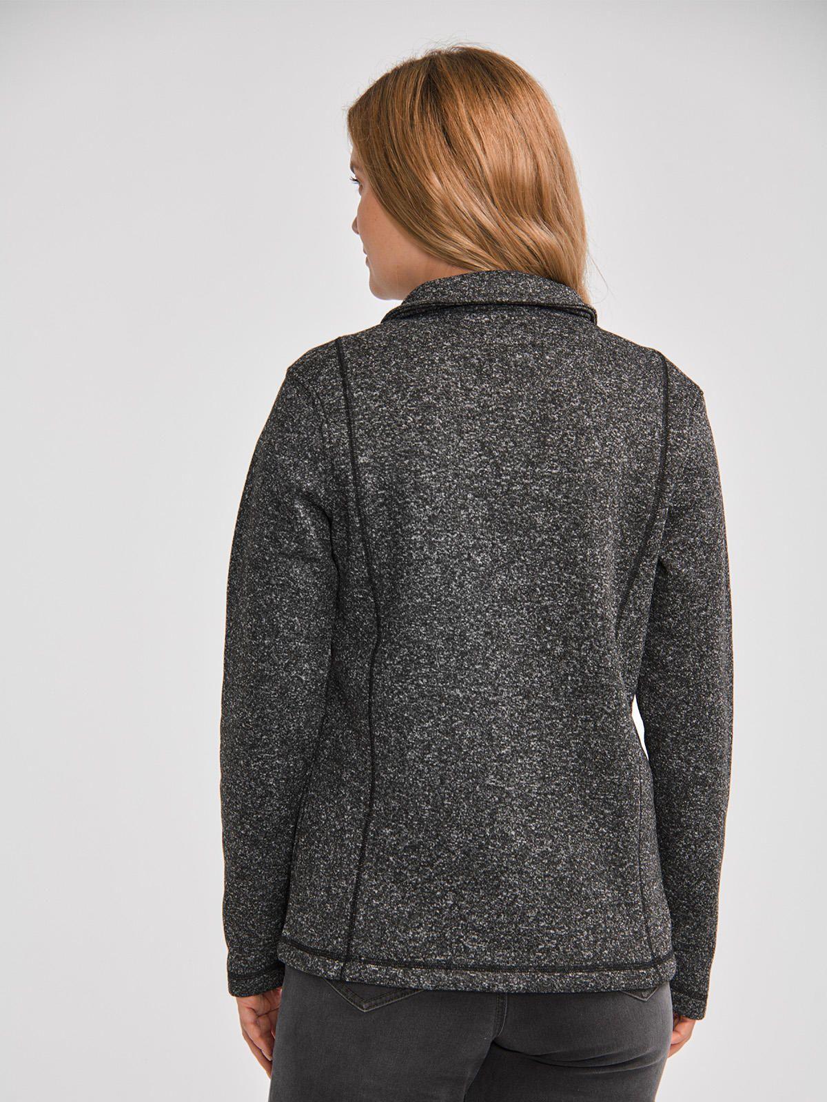 Polar Mujer W Sweater Fleece Full Zip Jacket Negro-4