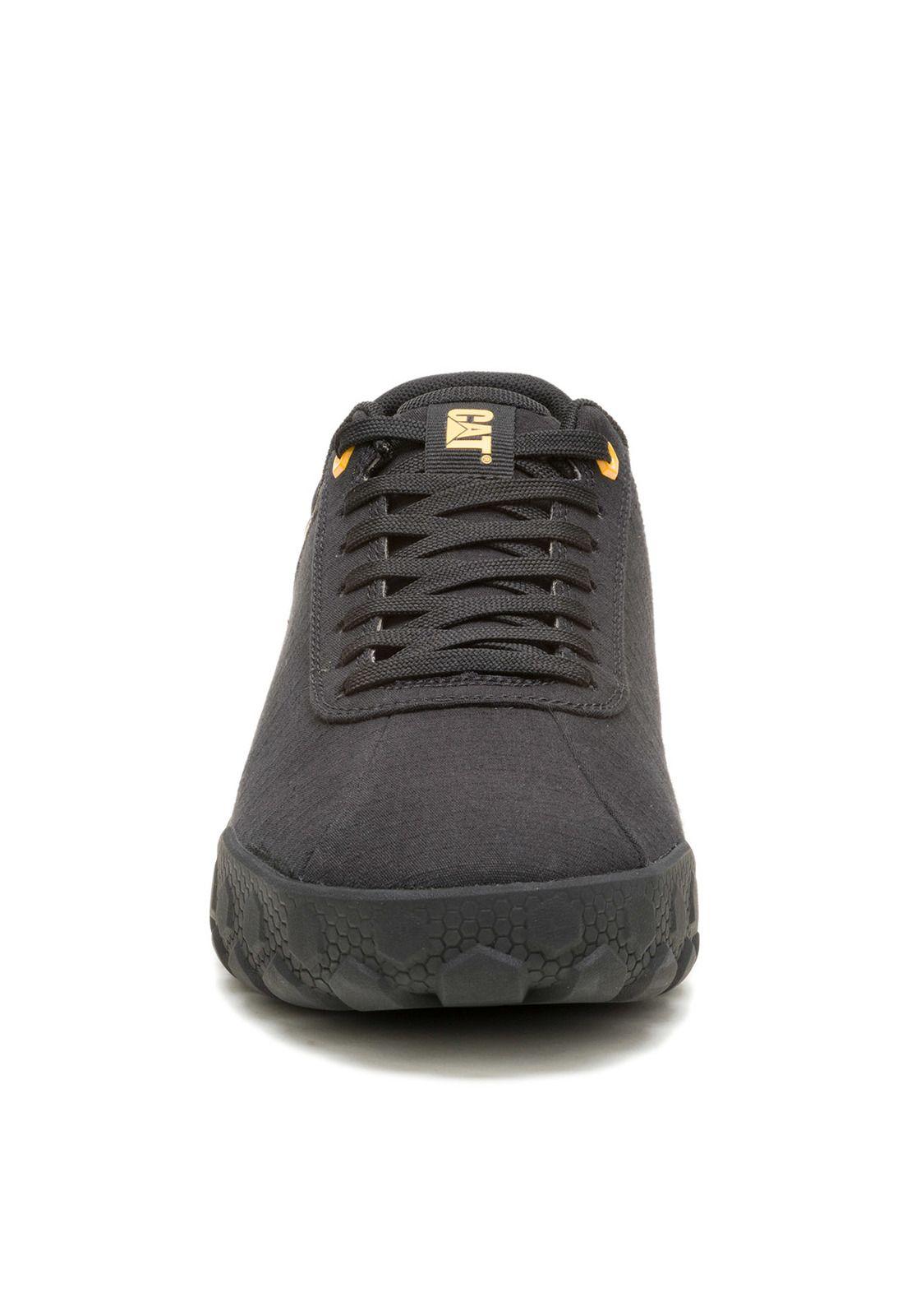 Zapatilla Hex + Canvas Hombre Negro-4