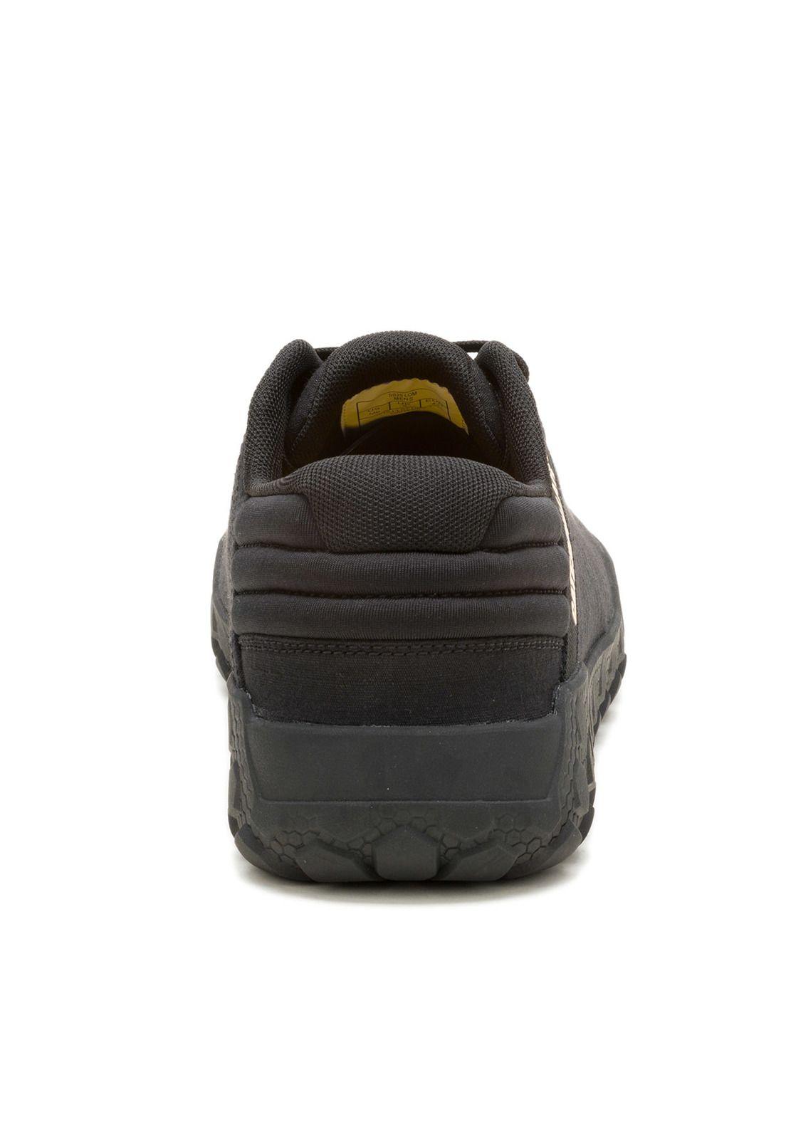 Zapatilla Hex + Canvas Hombre Negro-5