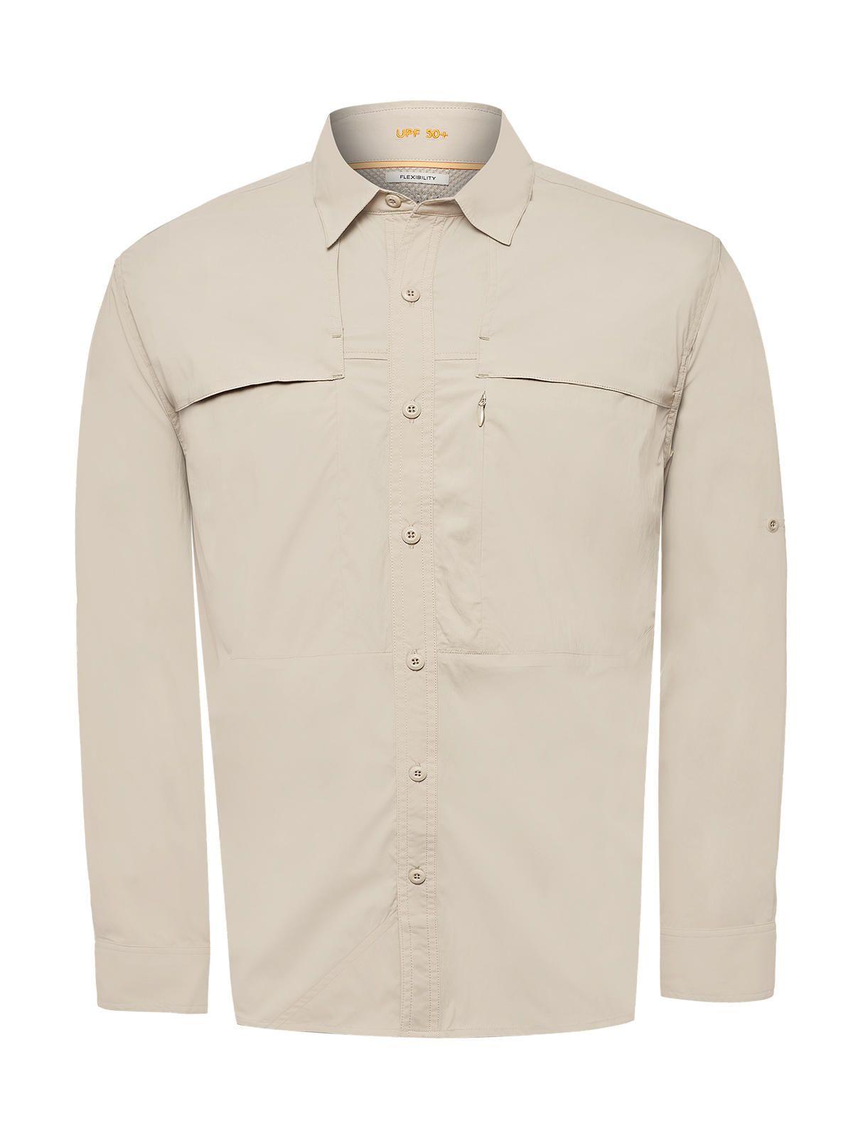 Camisa UPF 50+ Hombre Chungara Café-0