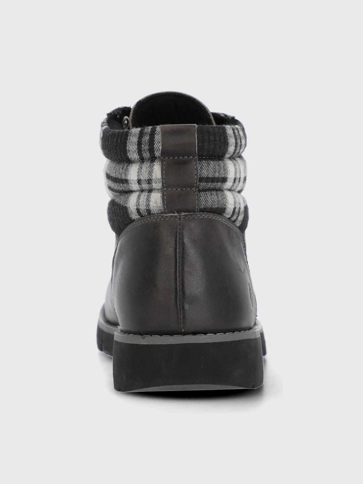 Botin Cuero Rosco Gris Hombre-6