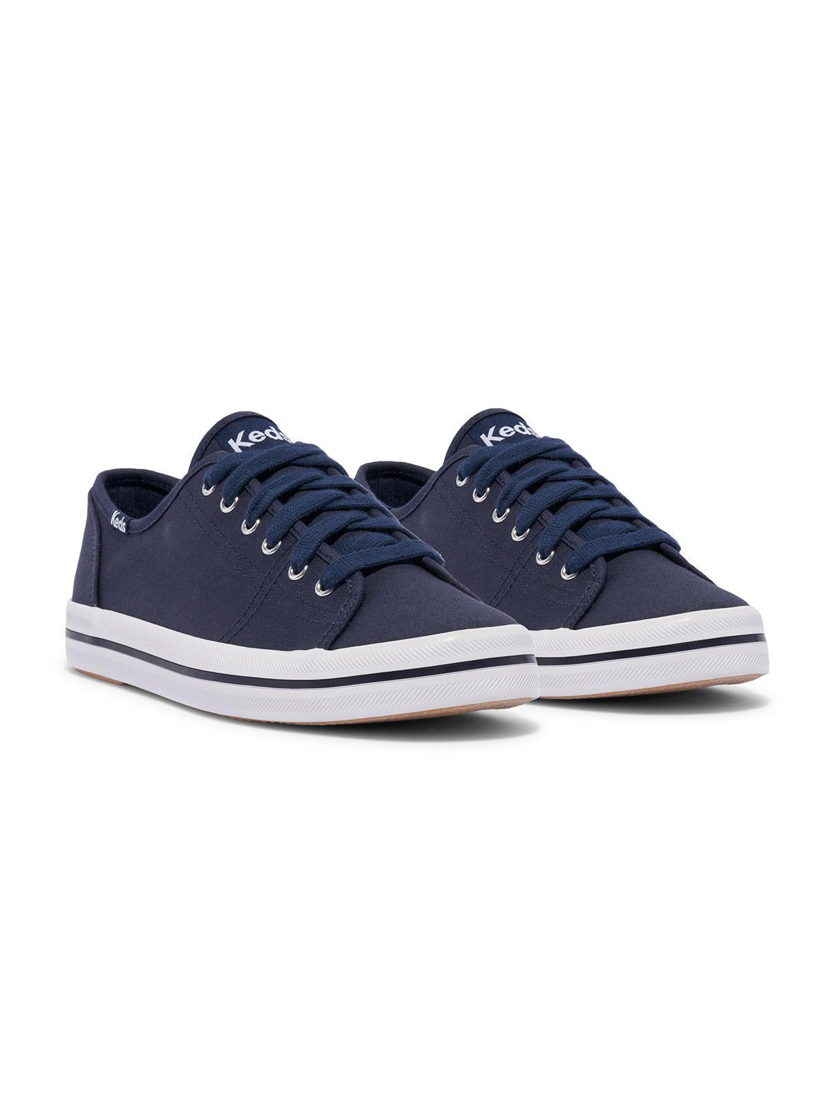 Zapatilla Mujer Kickstart Canvas Azul-3
