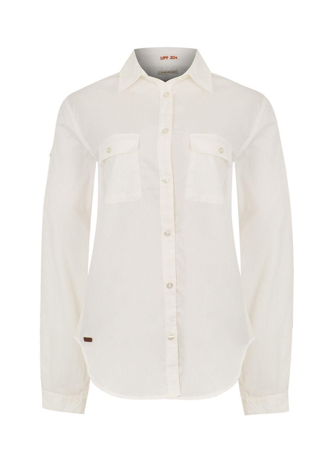 Blusa Algodón Orgánico Crema Coop Mujer -0