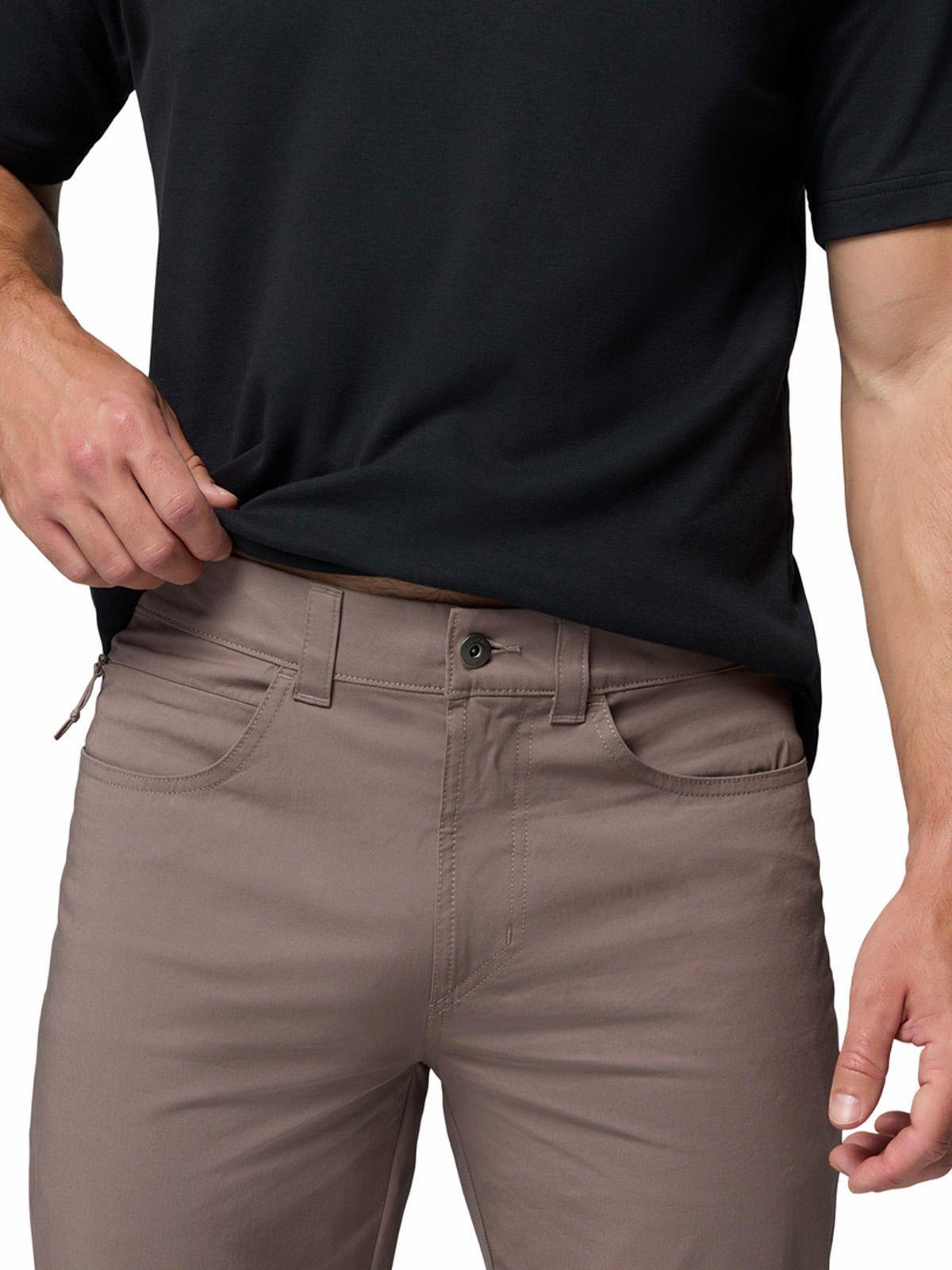 Pantalón Gris Hombre ROC 5 Pocket-3