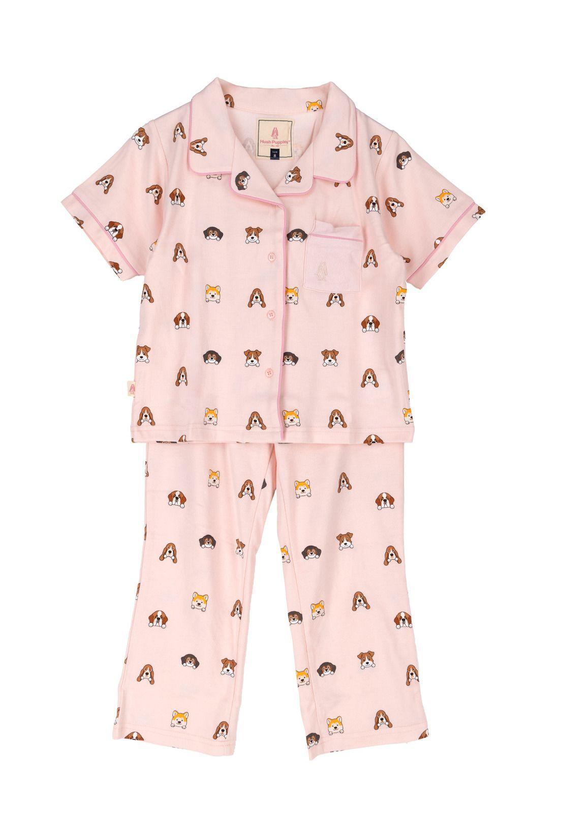 Pijama Niña Rosado Dreams-0