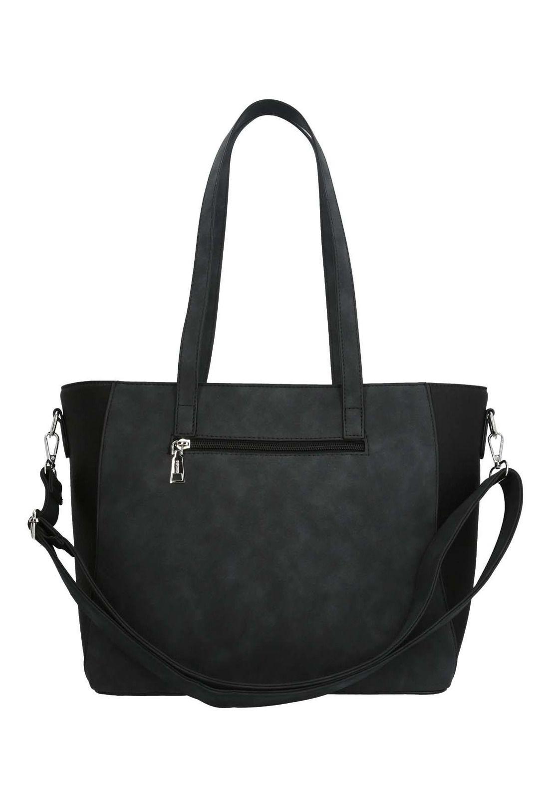 Carteras Gubio Tote Mujer Negro-2