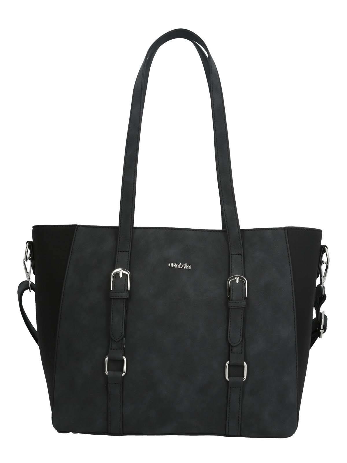 Carteras Gubio Tote Mujer Negro-0