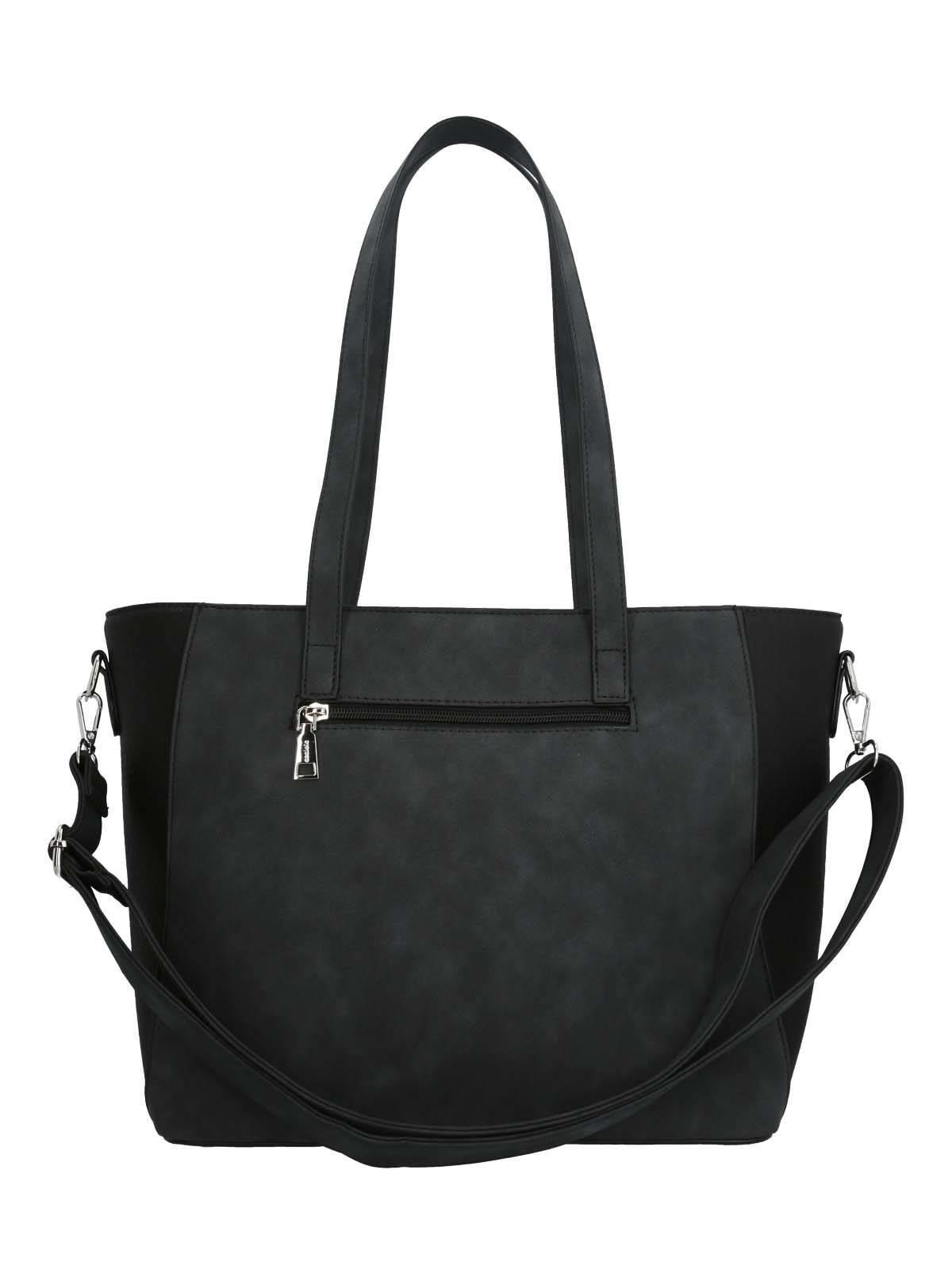 Carteras Gubio Tote Mujer Negro-2