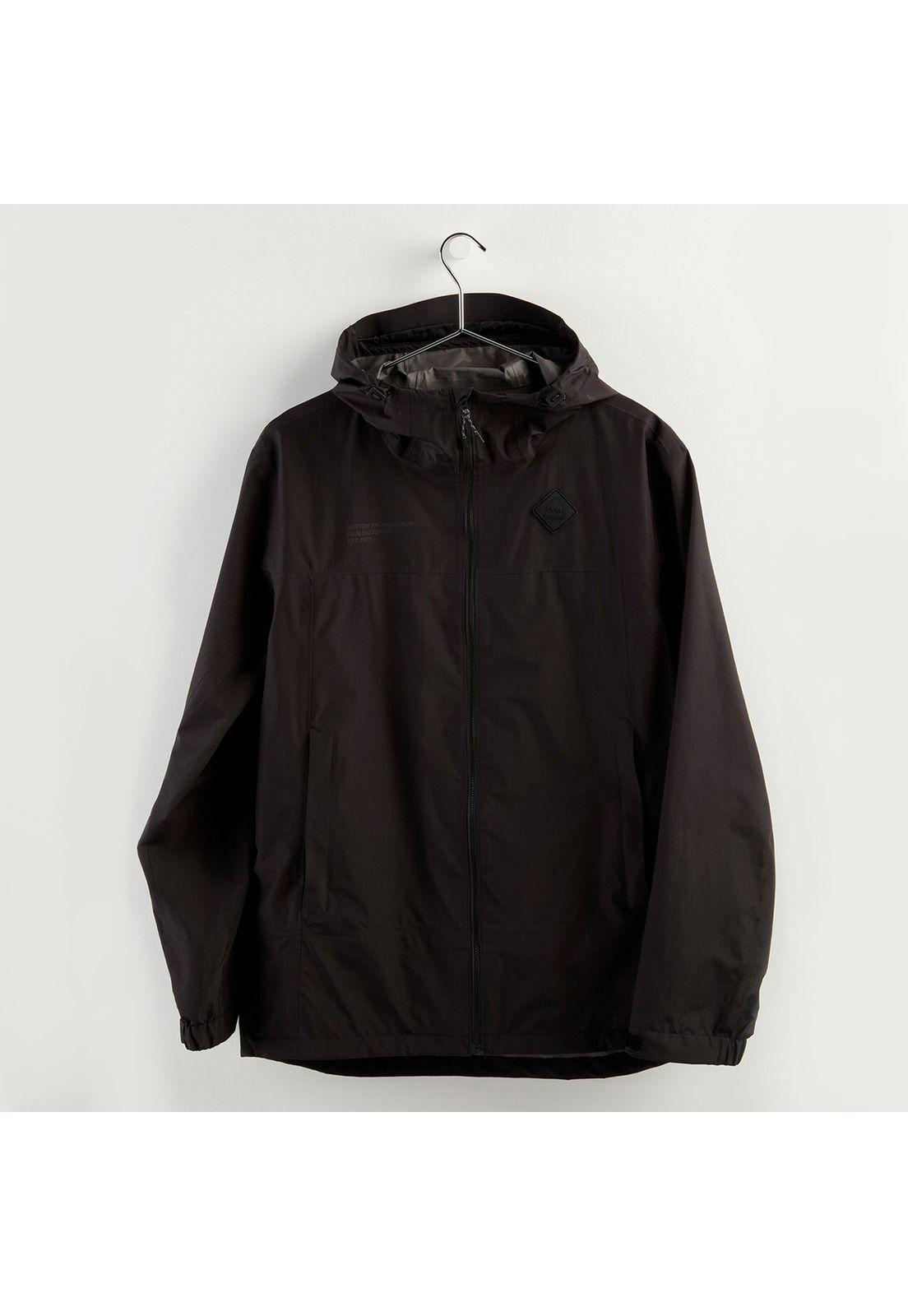 Parka Hombre Packrite Rain Jacket Negro Burton-0