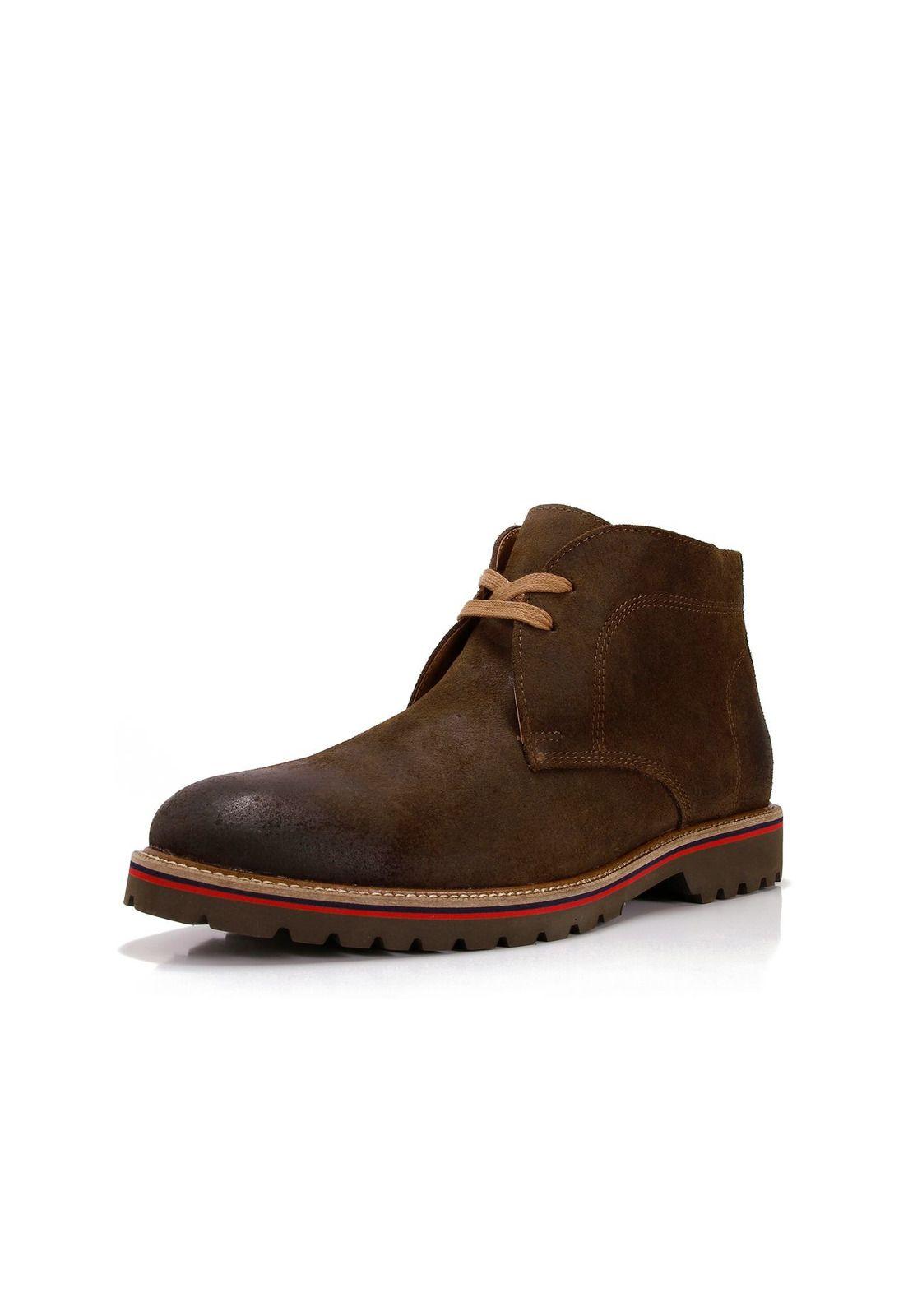 Botin Cuero Arnold Café-1