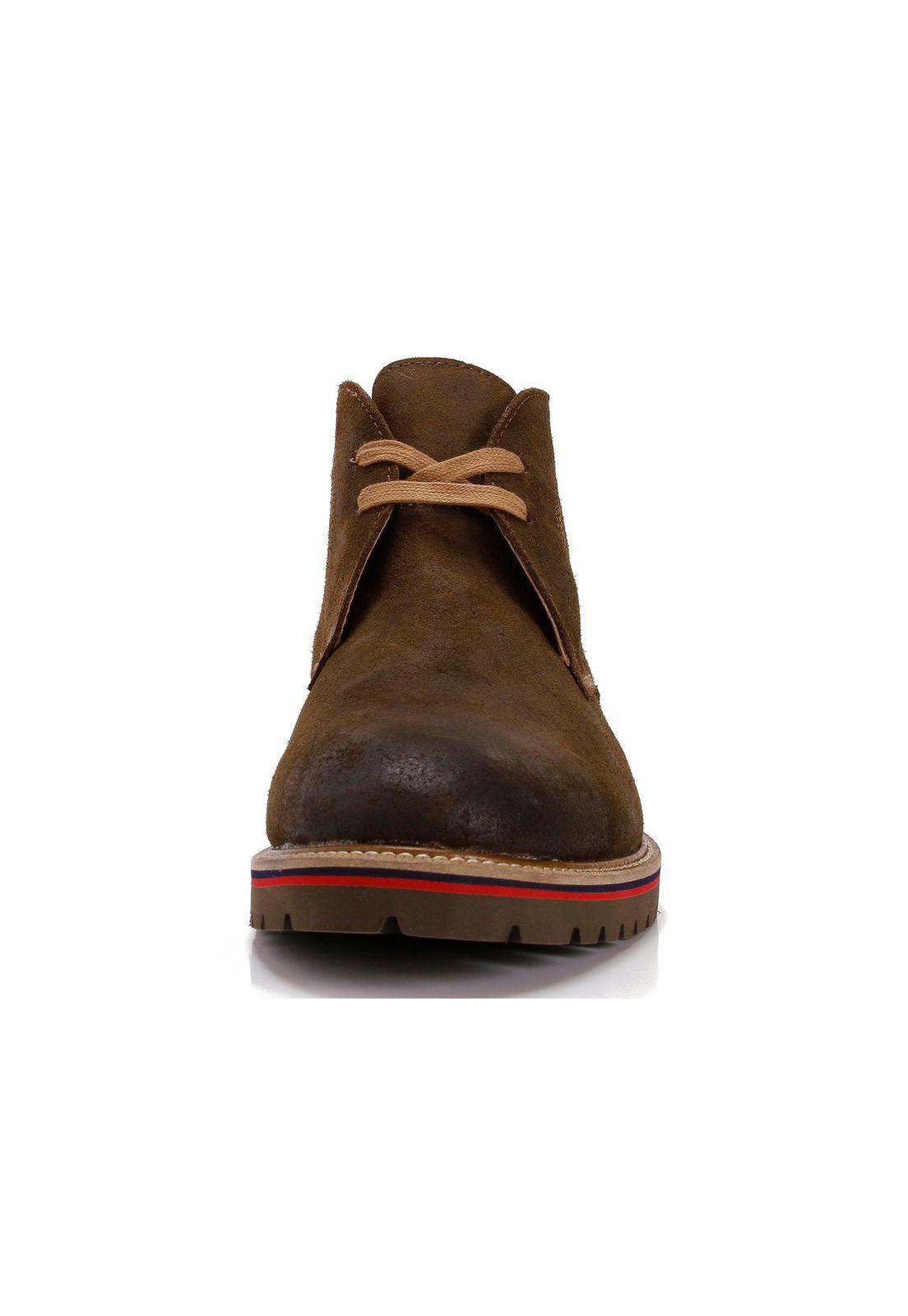 Botin Cuero Arnold Café-4