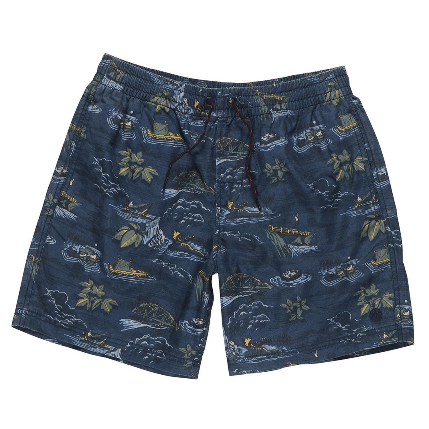 Short Algodon-Poliamida Hombre Arrowrock Wk Azul Element-0