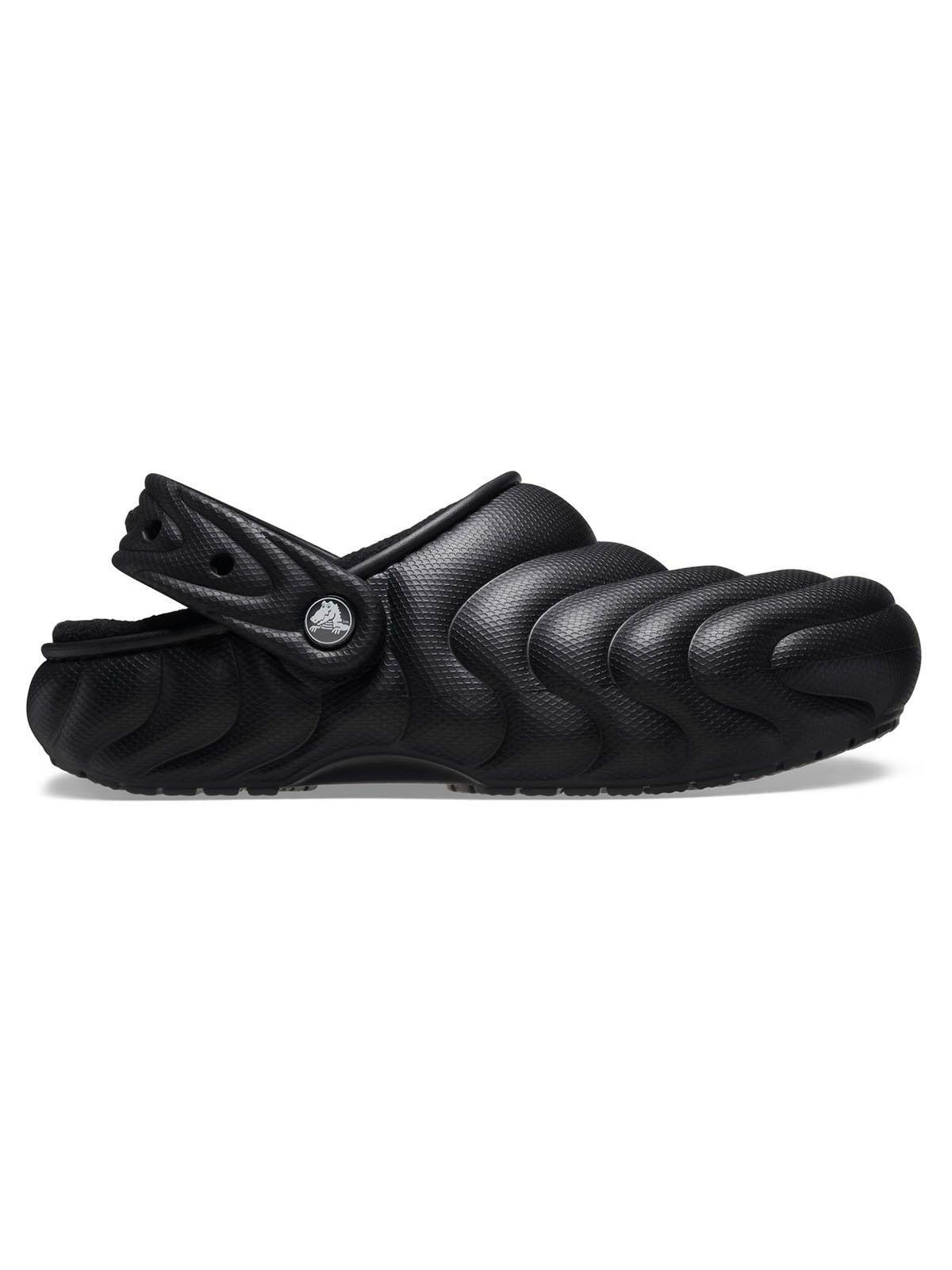 Zueco Crocs Hombre Lined Overpuff Negro-0