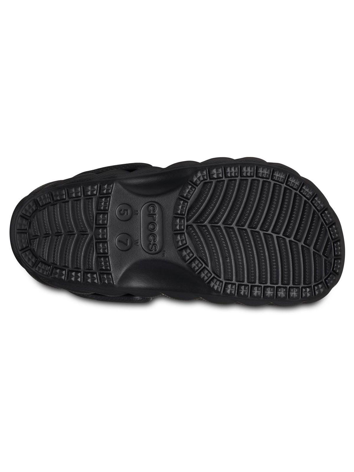 Zueco Crocs Hombre Lined Overpuff Negro-5
