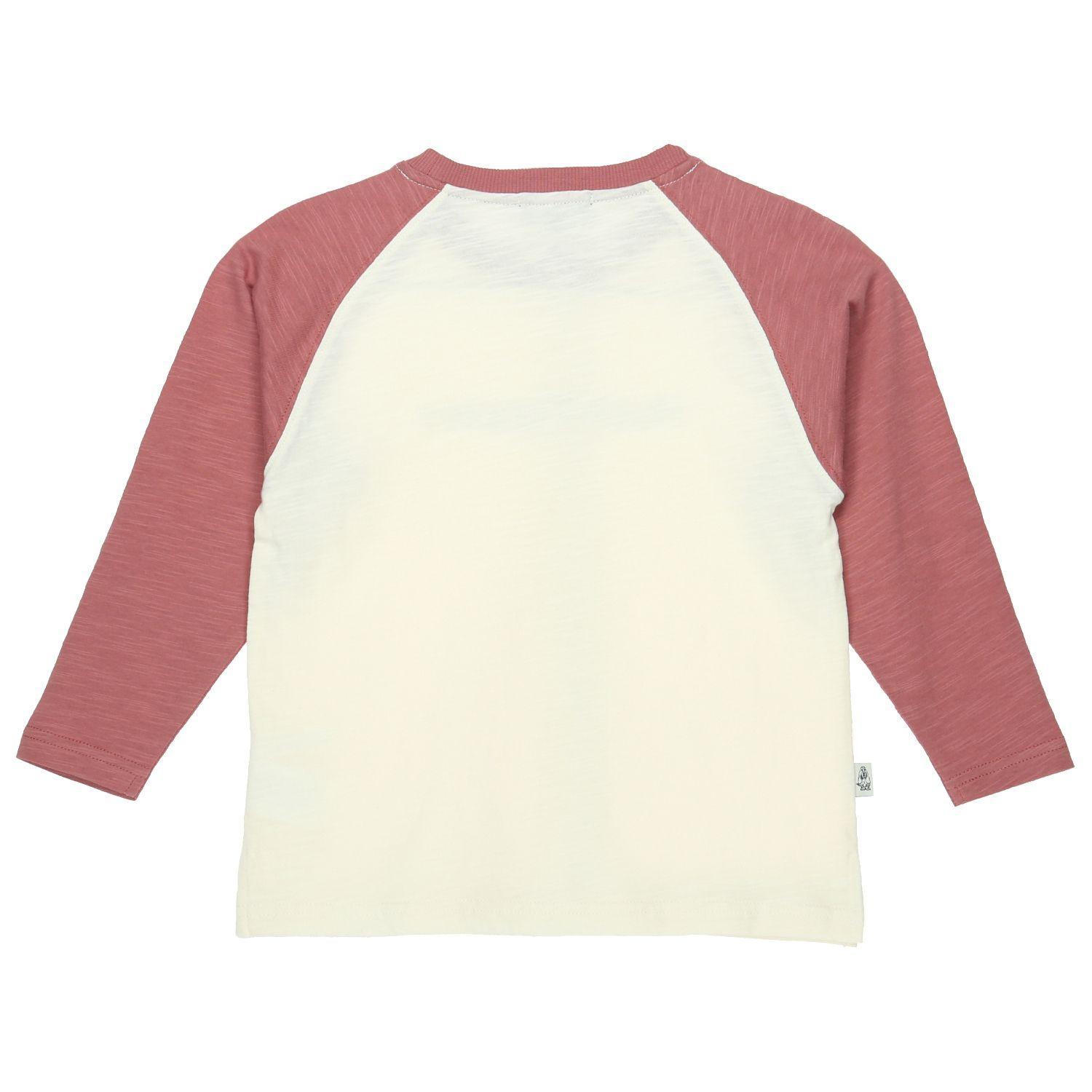 Polera Niño Mangas Rojo-4